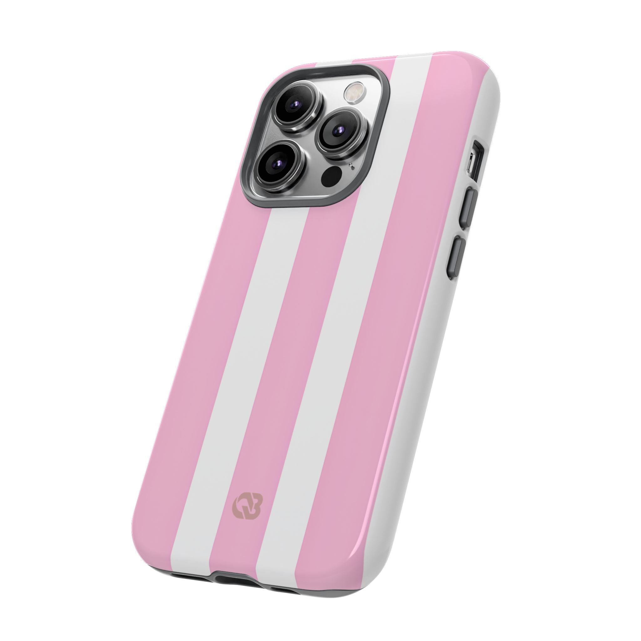 Soft Pink Stripe · Tough Coque de téléphone pour iPhone