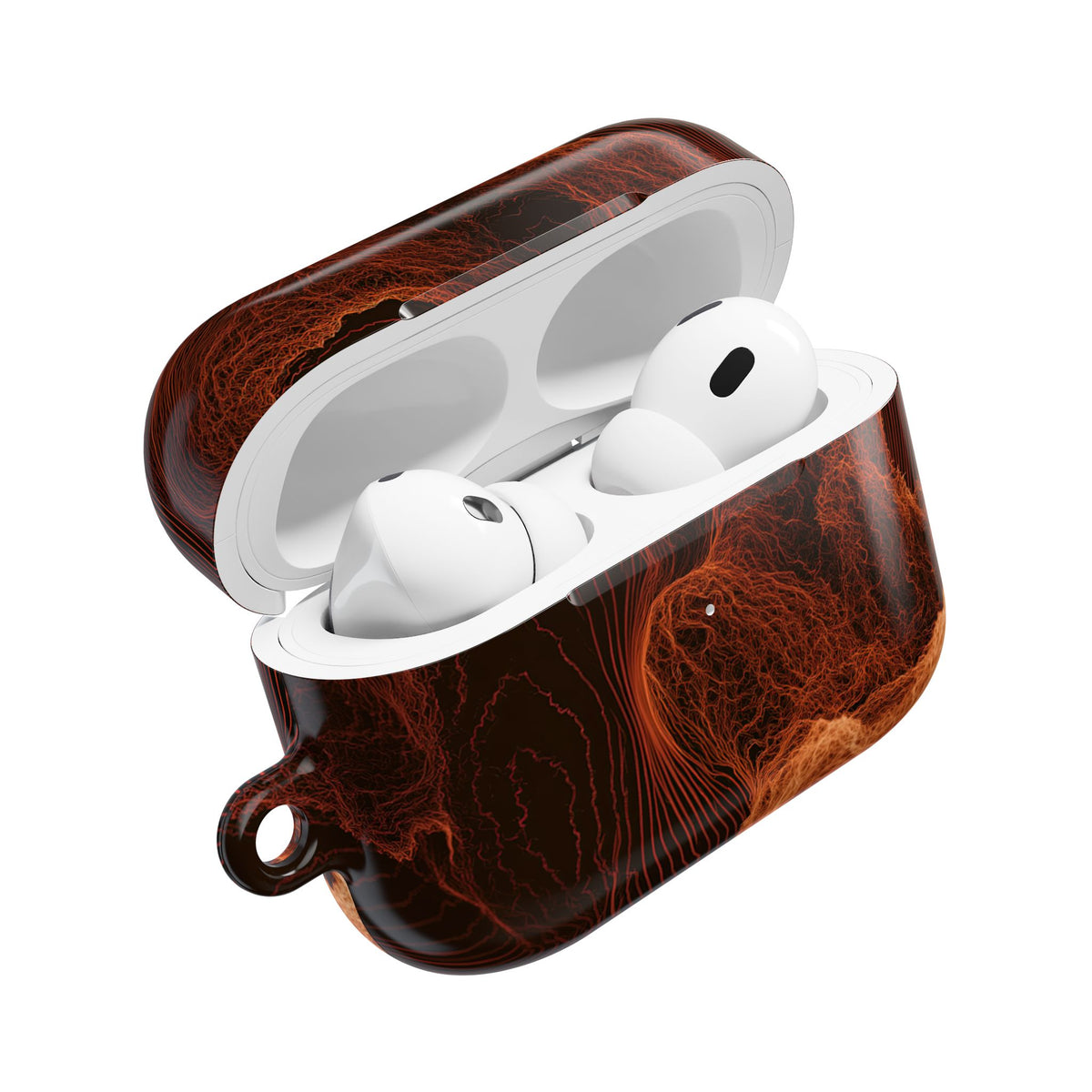 Amber Filament · Hard Case for AirPods & AirPods Pro · Orange