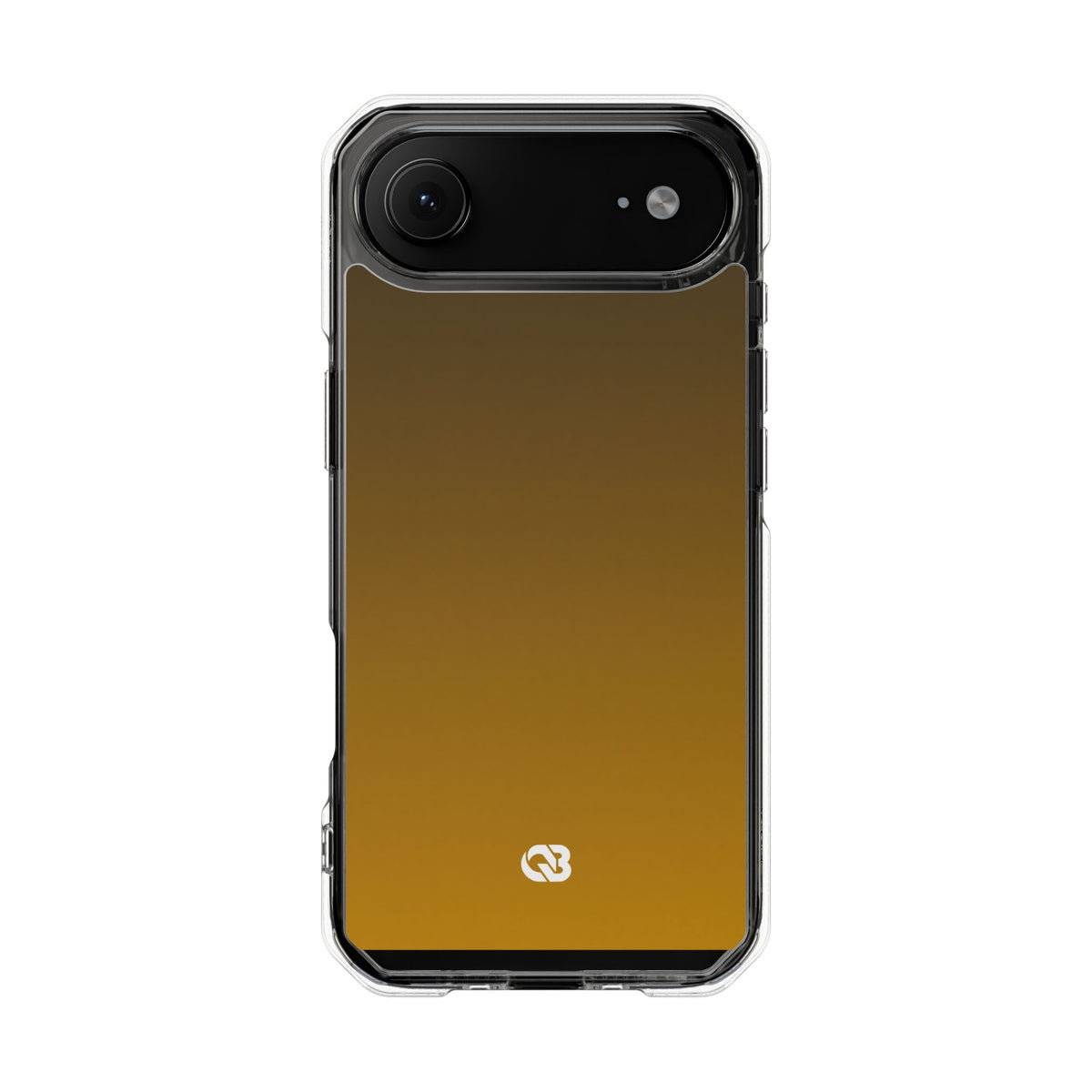 Golden Umber · Clear Impact Magnetic Phone Case for iPhone · Gold