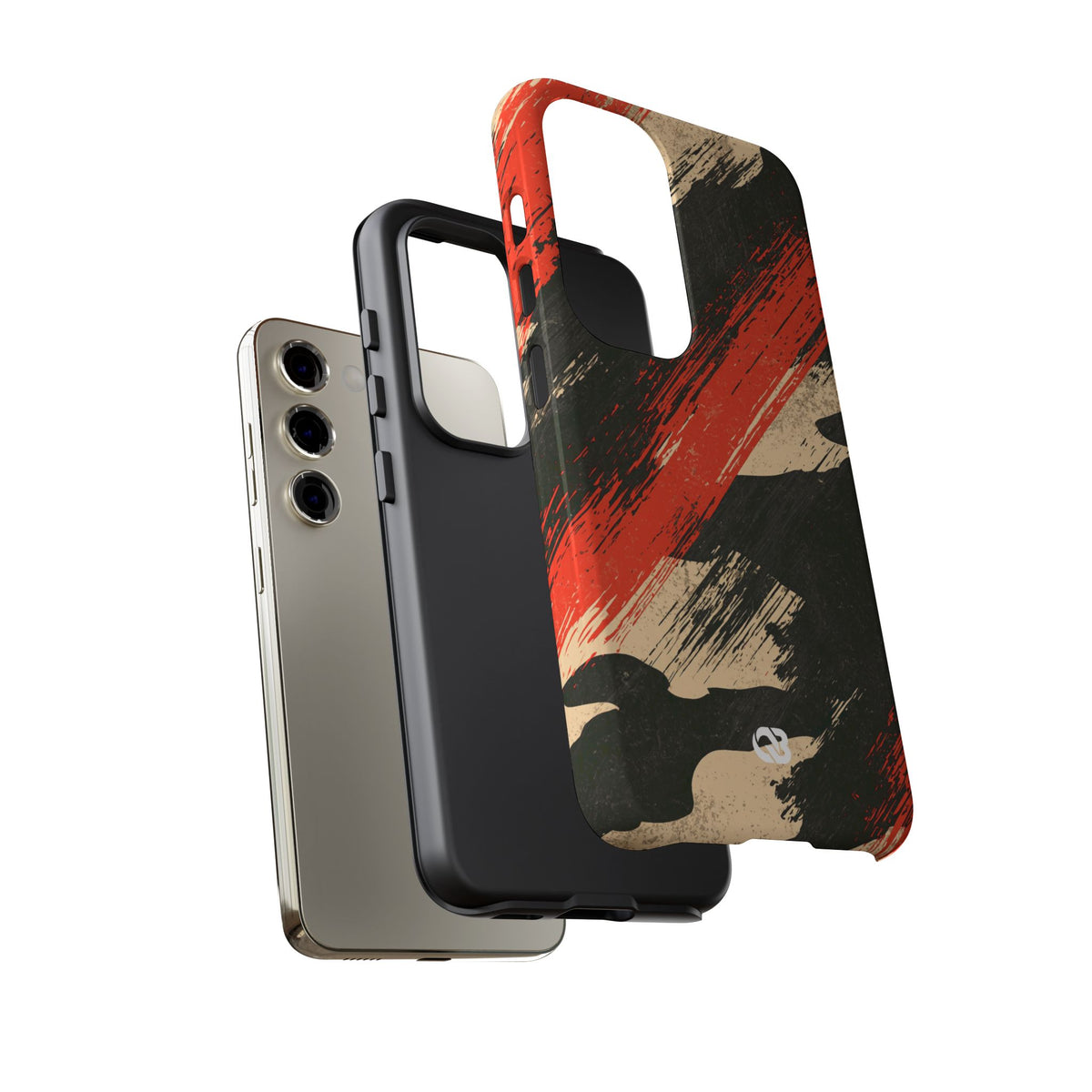 Urban Slash Camo · Tough Phone Case for Samsung · Black