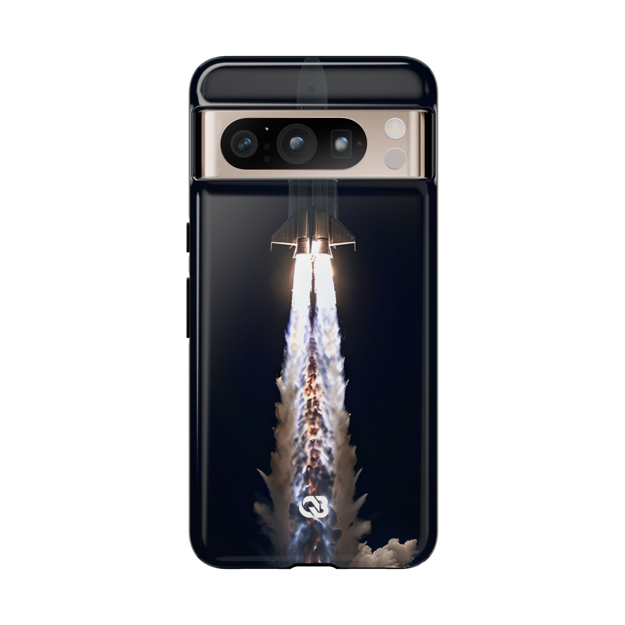 Obsidian Rocket Ascent · Tough Coque de téléphone pour Google Pixel