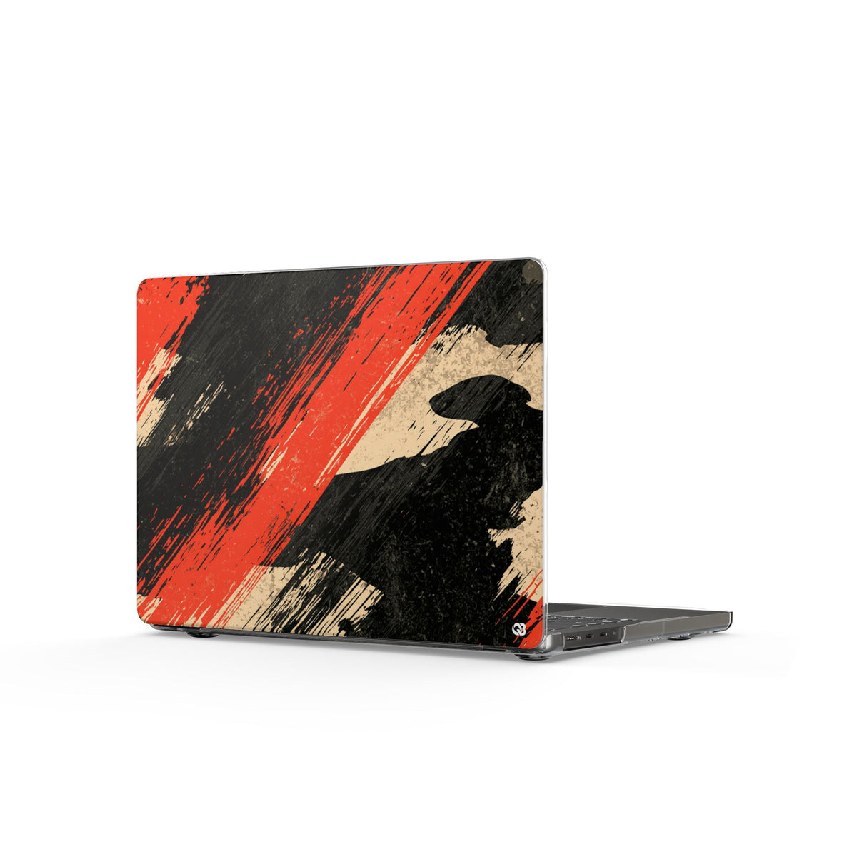 Urban Slash Camo · Clear Hard Case for MacBook · Black