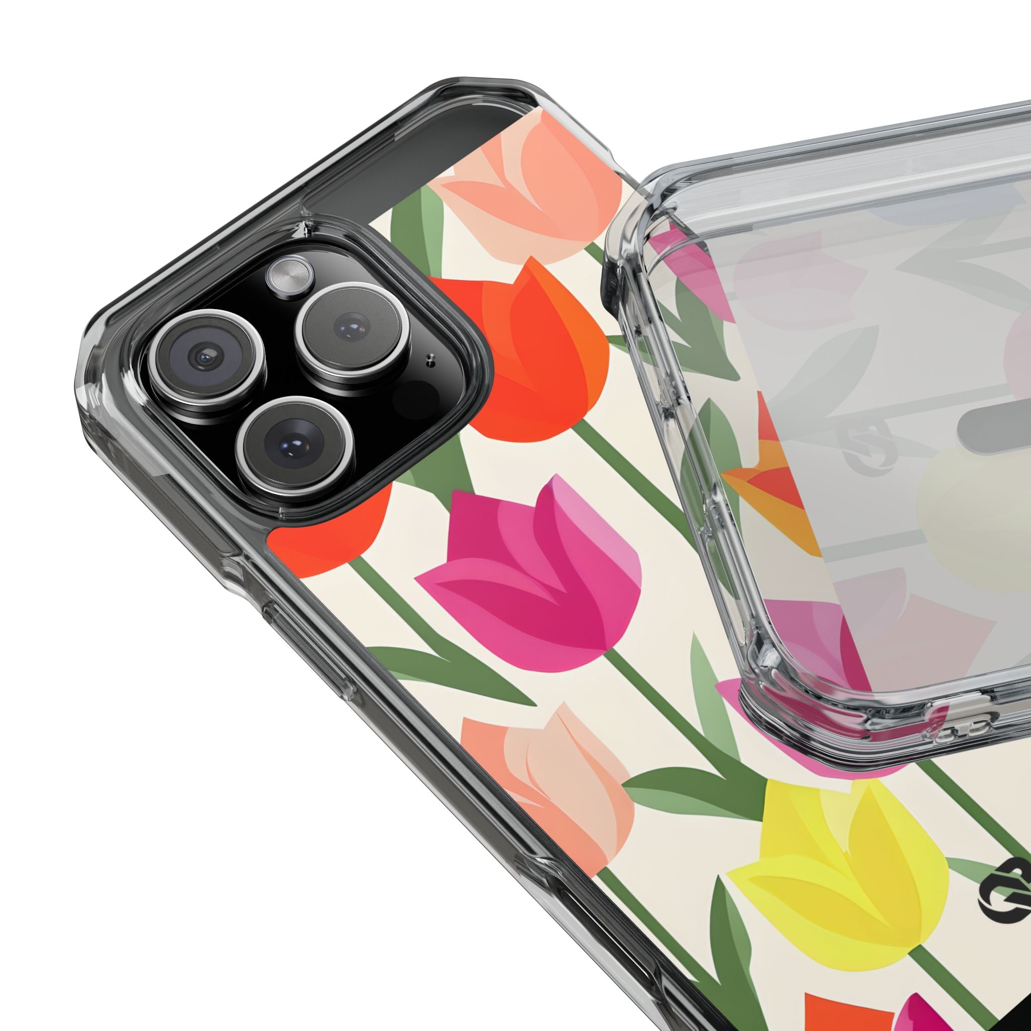 Vibrant Petal Grid · Impact Handyhülle für iPhone · Magsafe