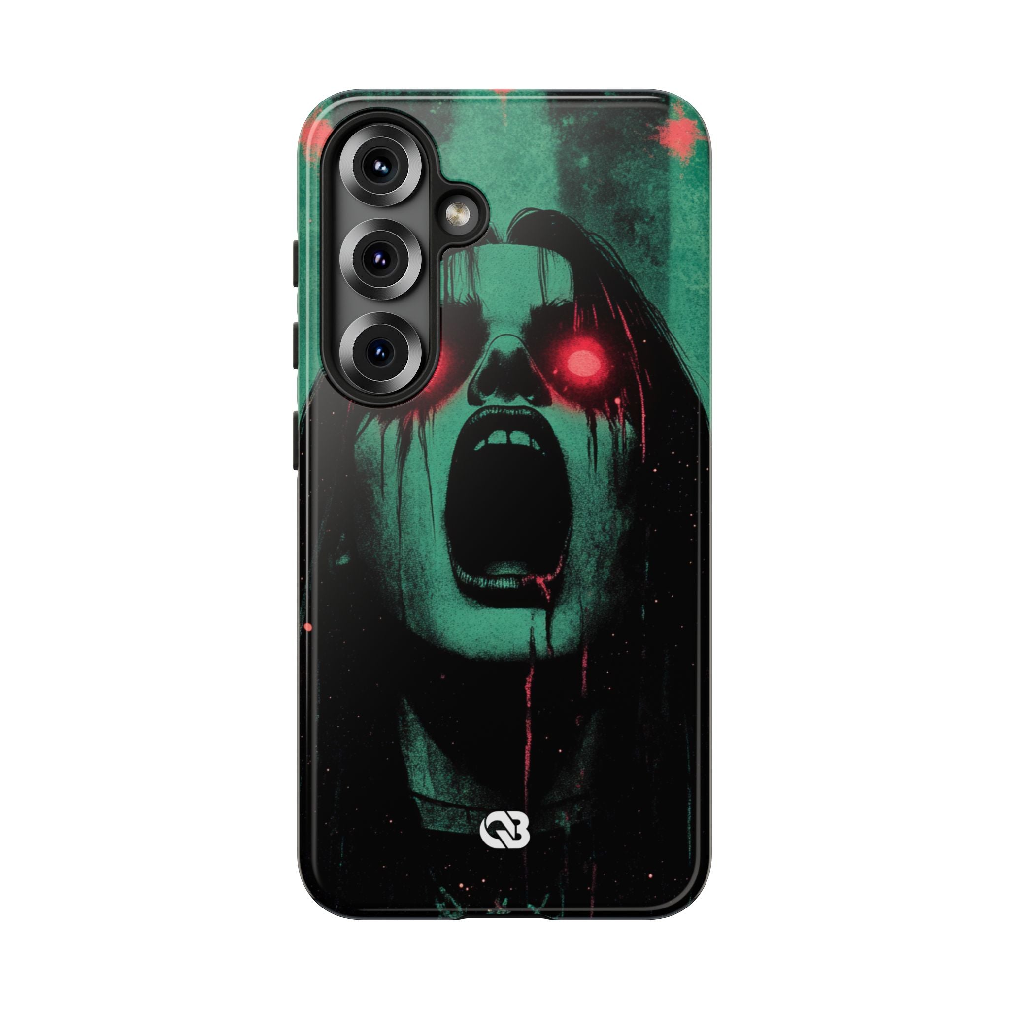 Crimson Emerald Scream · Tough Phone Case for Samsung