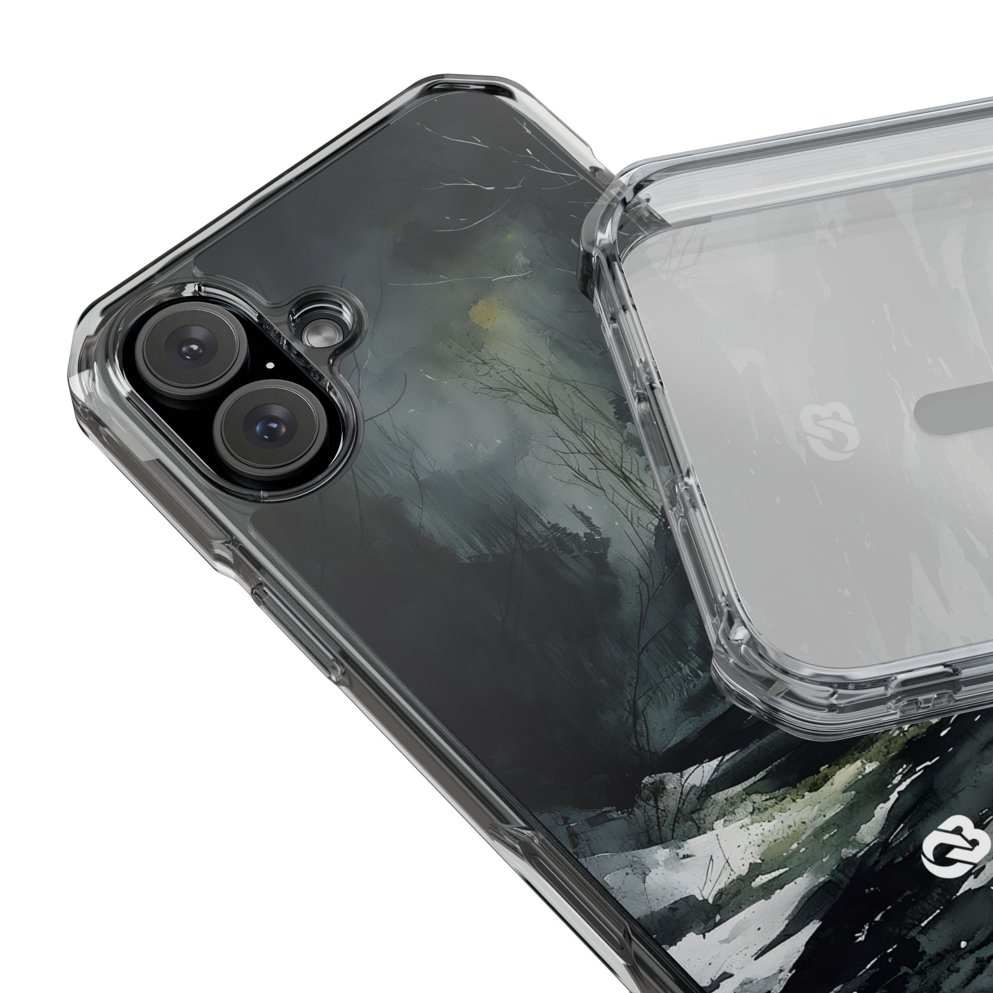 Midnight Winter Hollow · Impact Coque de téléphone pour iPhone · Magsafe