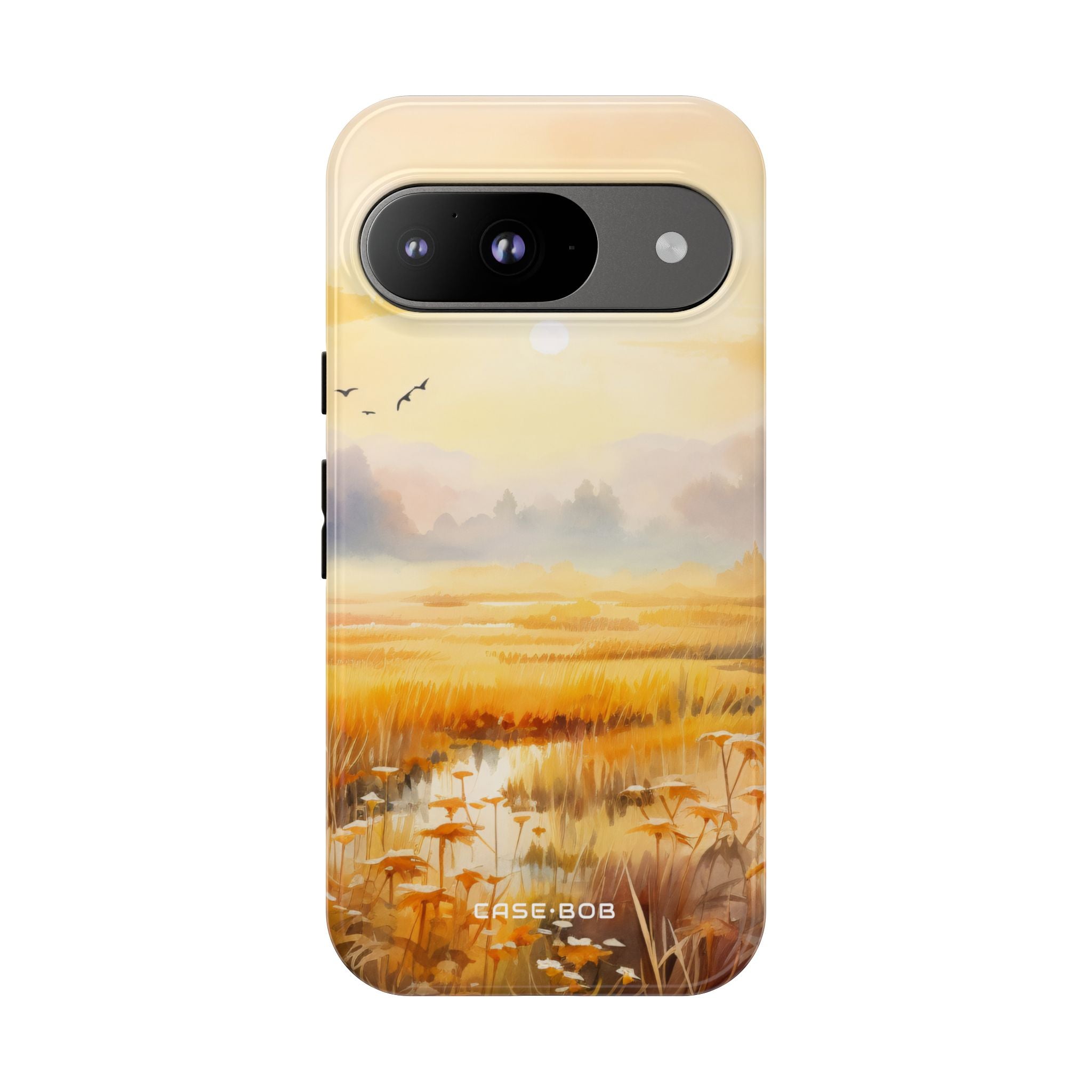 Leuchtender Sonnenaufgang Google Pixel 9 Case - Tough