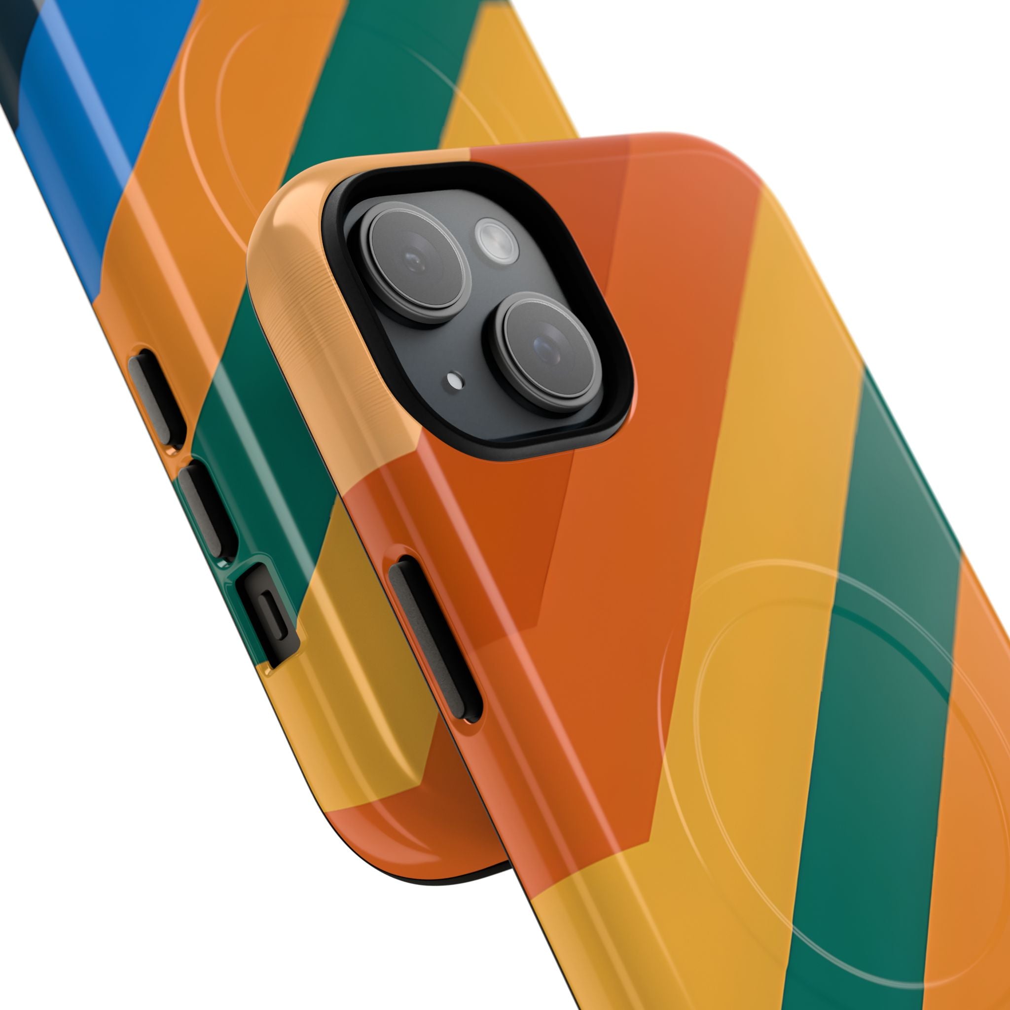 Retro Ridge Lines · Tough+ Magsafe