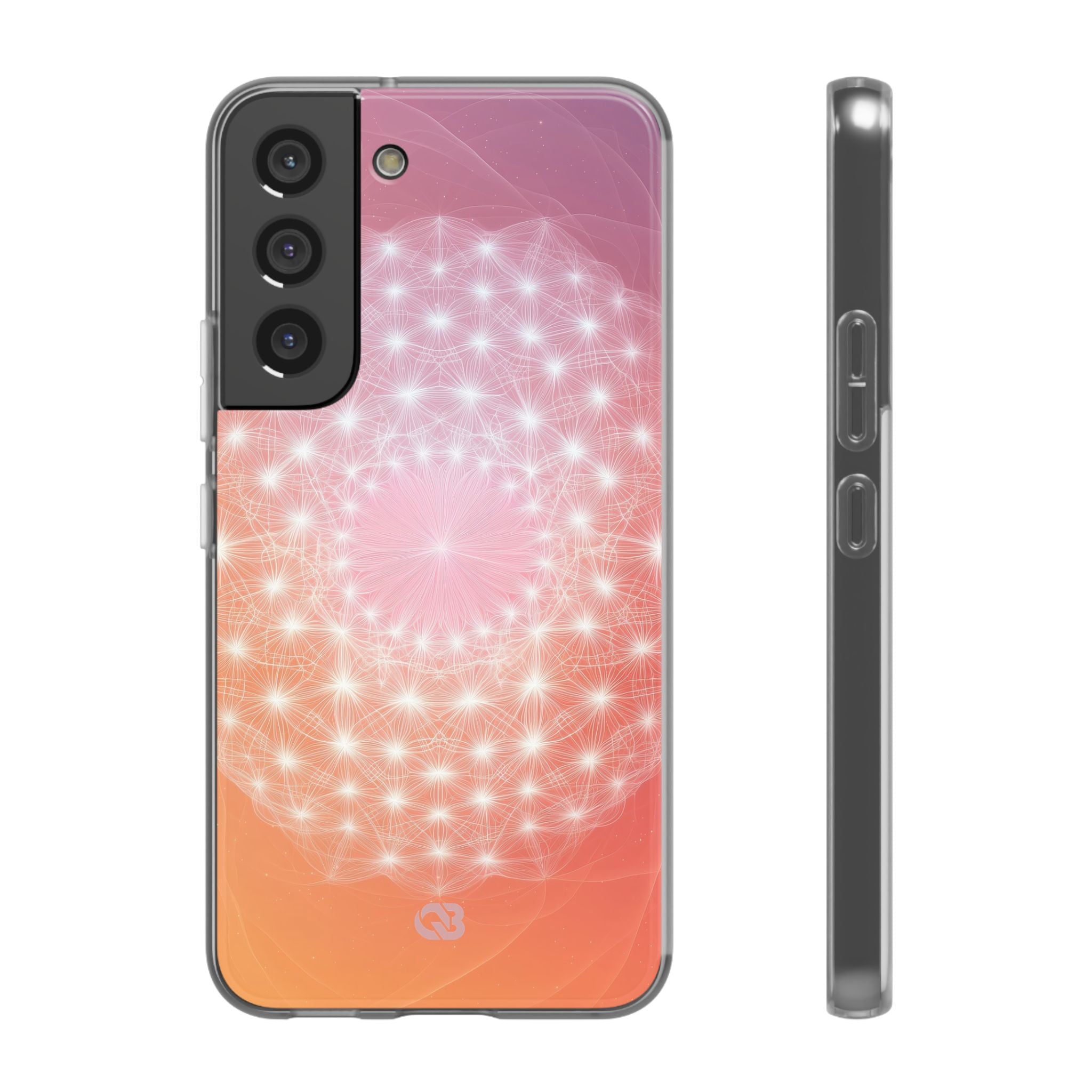 Radiant Stardust Mandala · Soft Phone Case for Samsung
