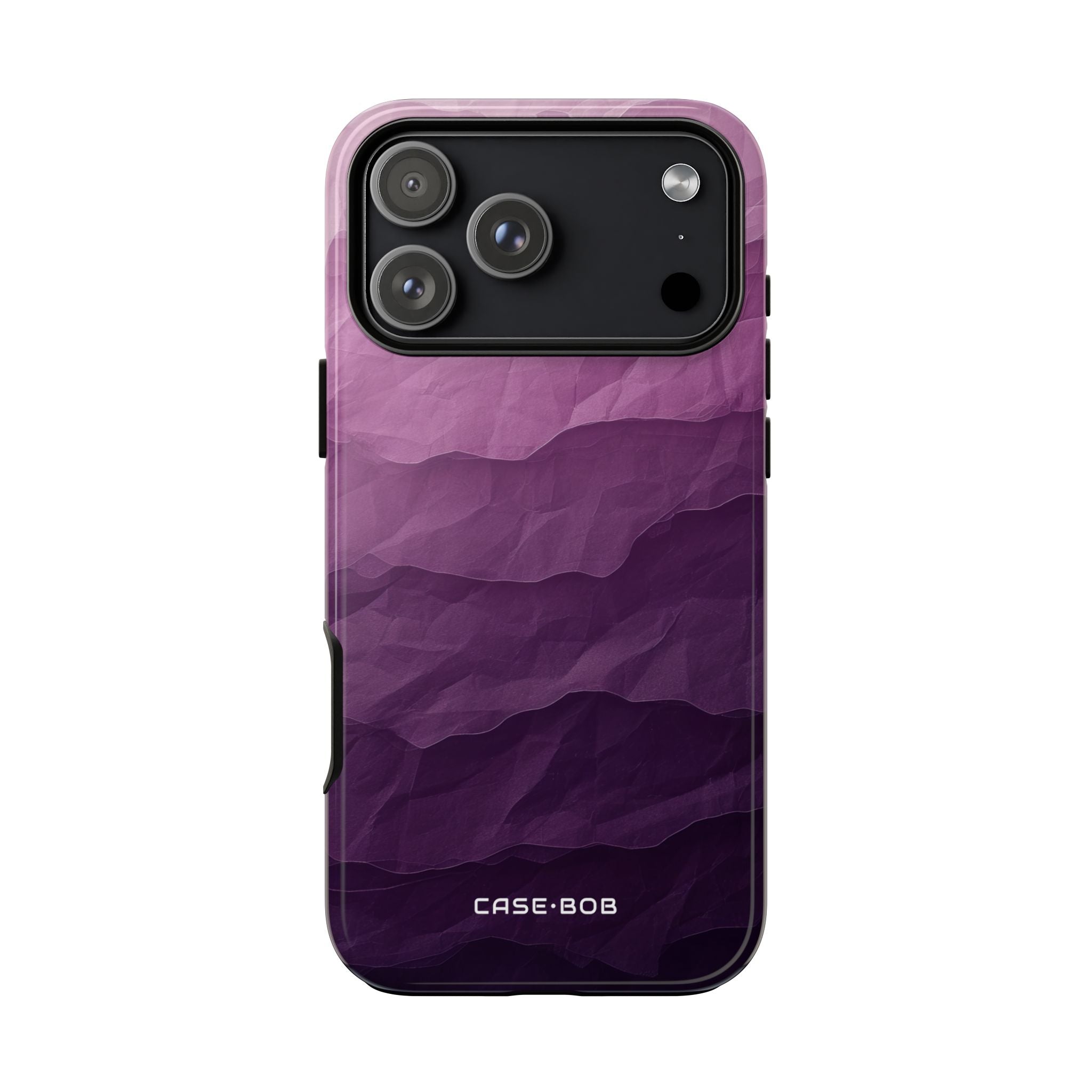 Purple Wave Layers iPhone 17 Pro Max Case - Tough - CASE•BOB