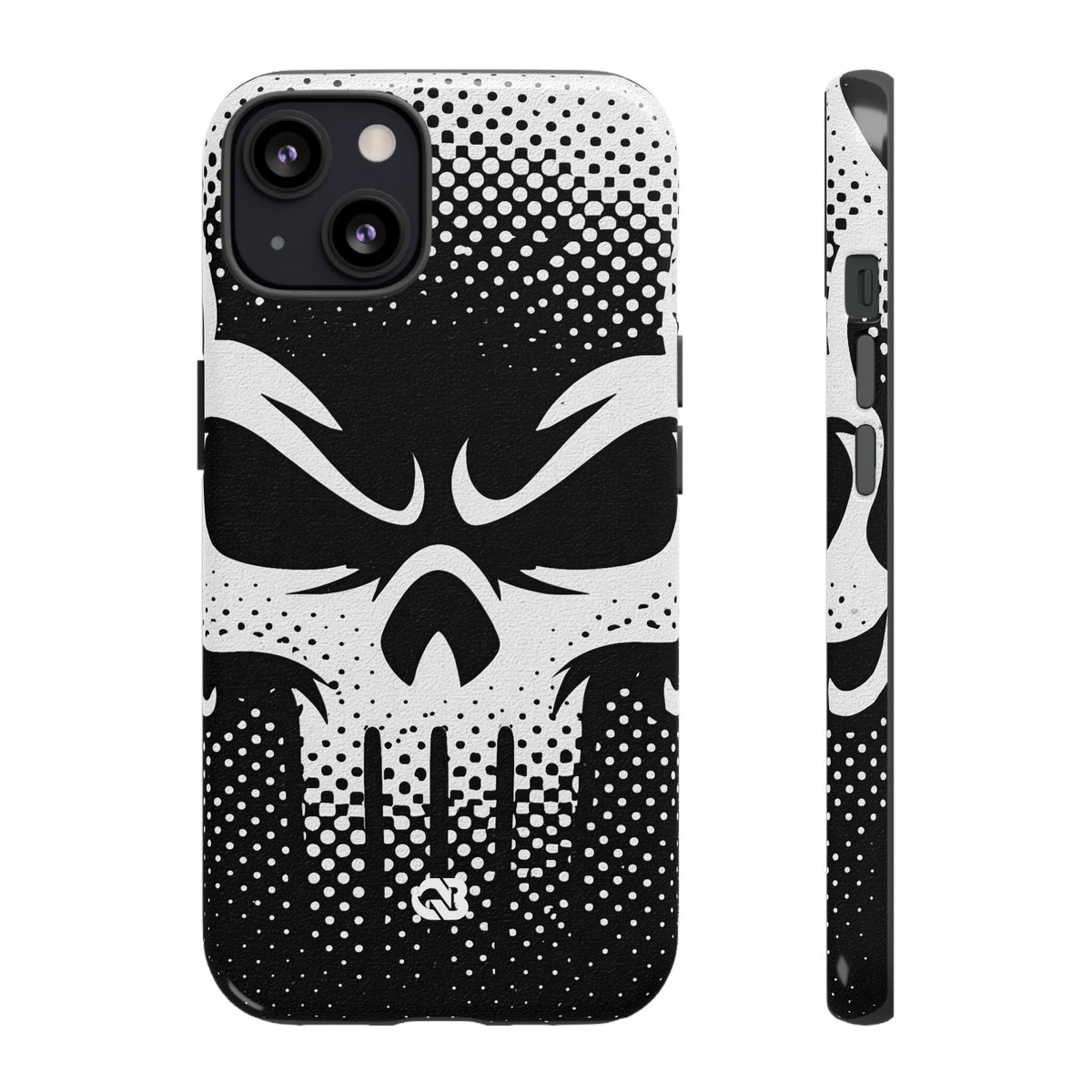 Phantom Halftone · Tough Phone Case for iPhone · Black