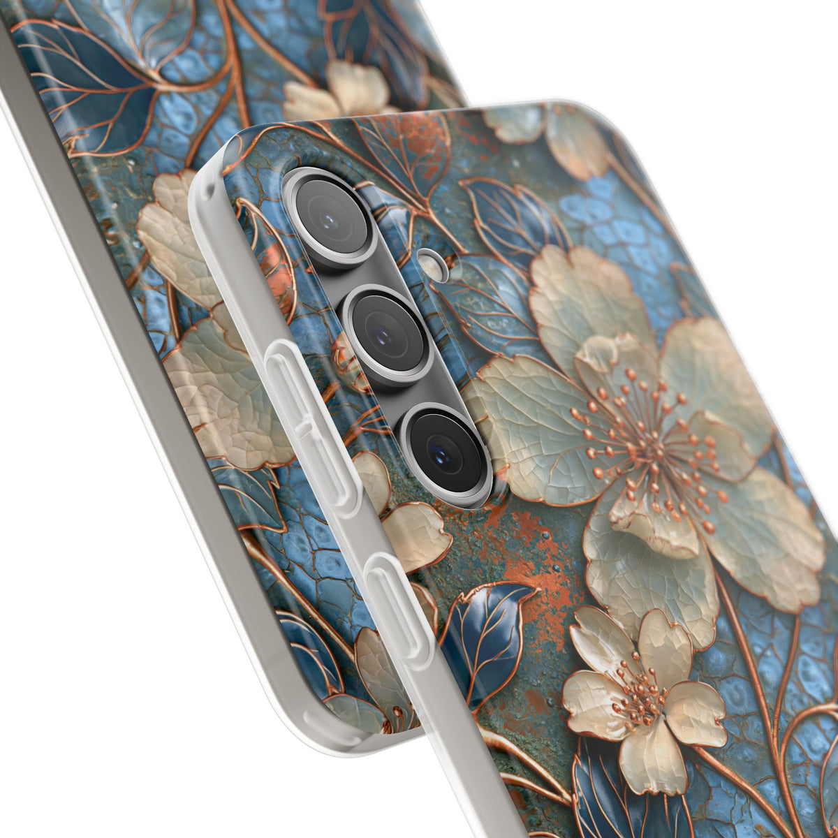 Gilded Blossom Reverie · Lite Phone Case for Samsung · Teal