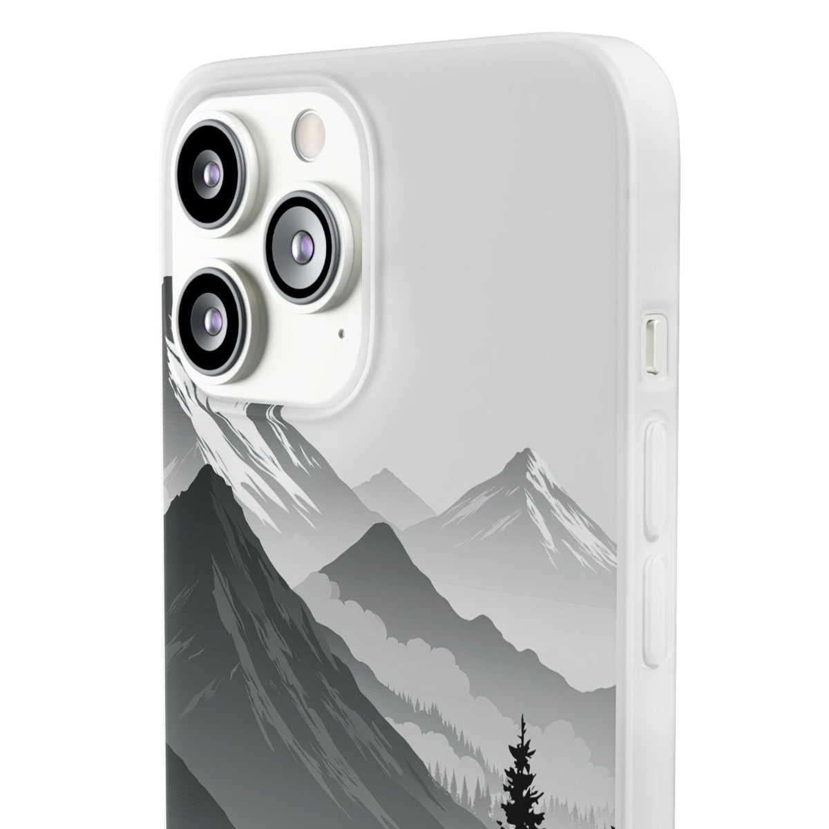 Alpine Horizon · Lite Phone Case for iPhone · Black