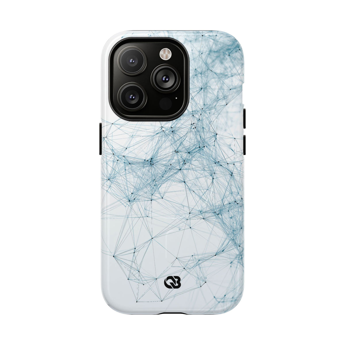 Blue Tough 2.0 Magsafe Phone Case for iPhone - Glacial Neural Web