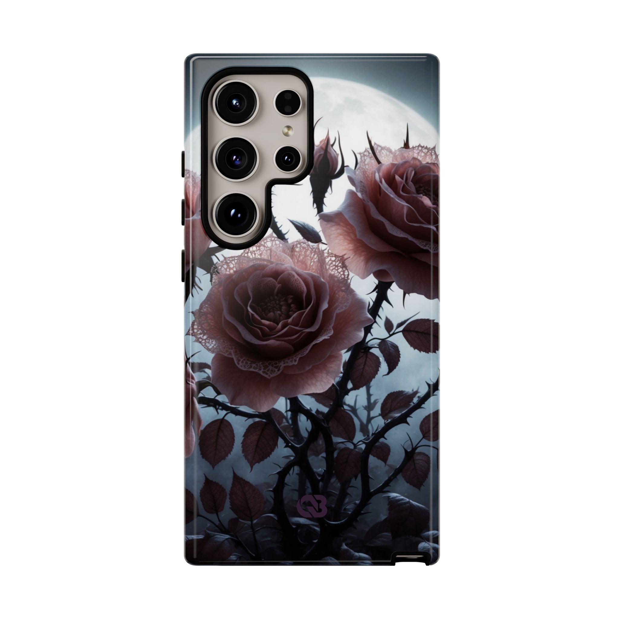 Lunar Lace Petals · Tough Handyhülle für Samsung