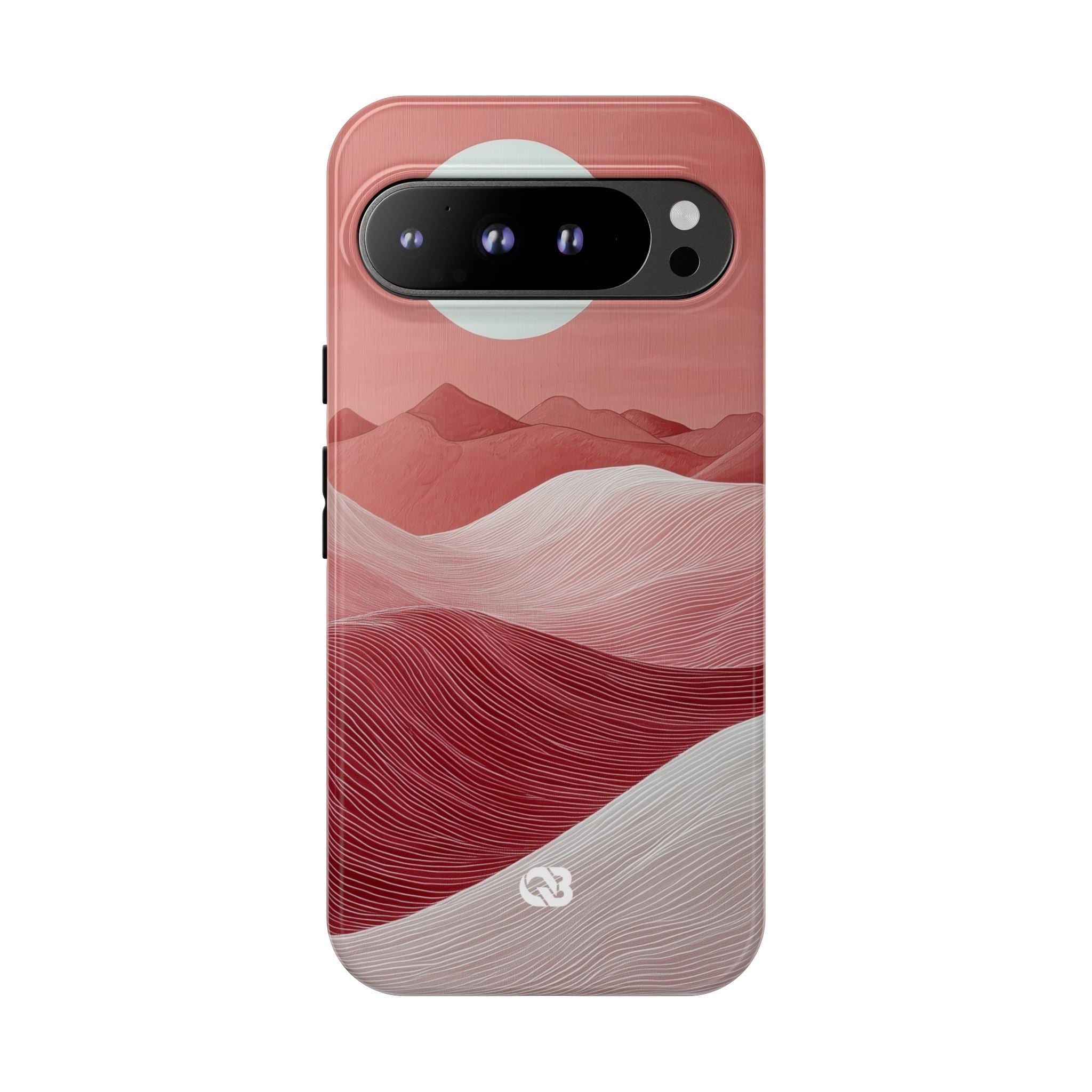 Crimson Dune Horizon · Tough Phone Case for Google Pixel
