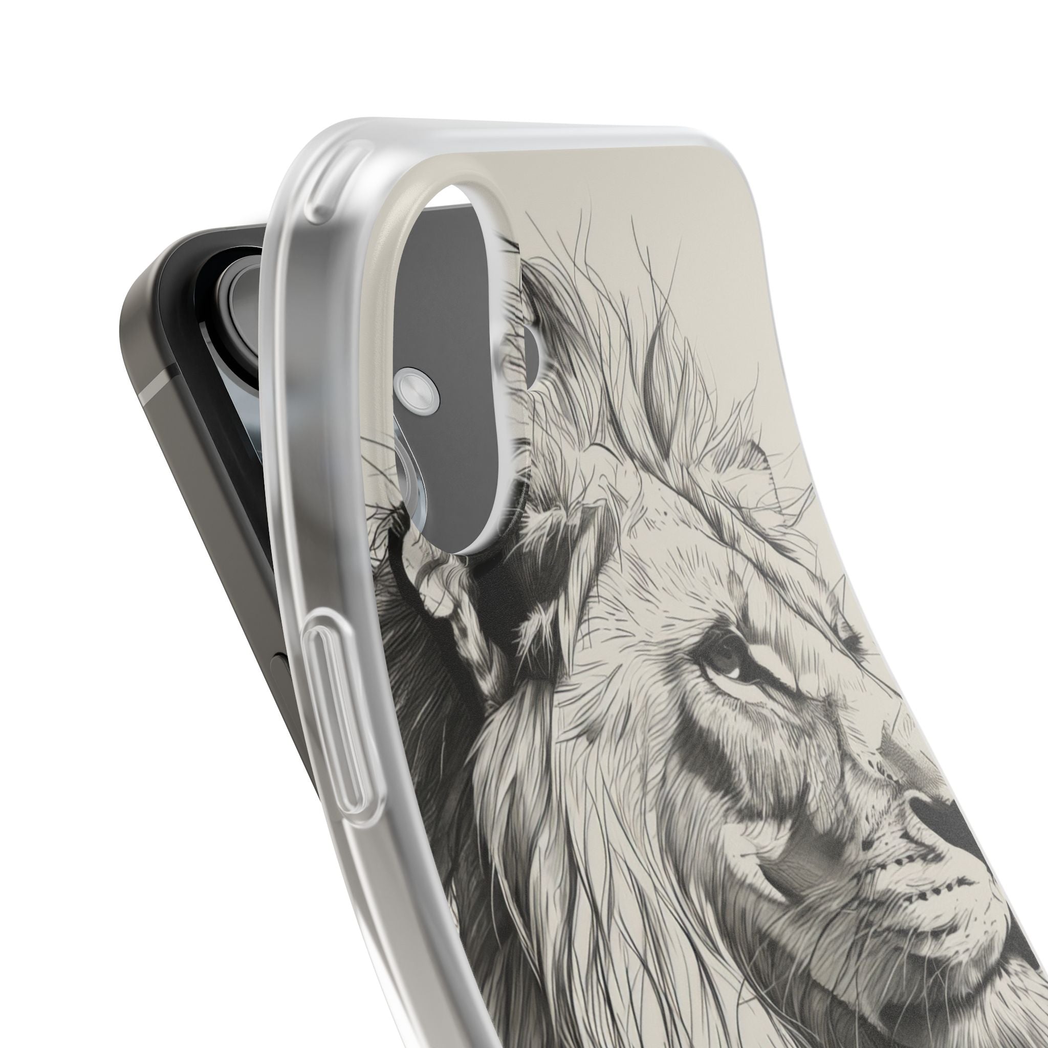 Lion Flow iPhone 16 Plus Case - Soft