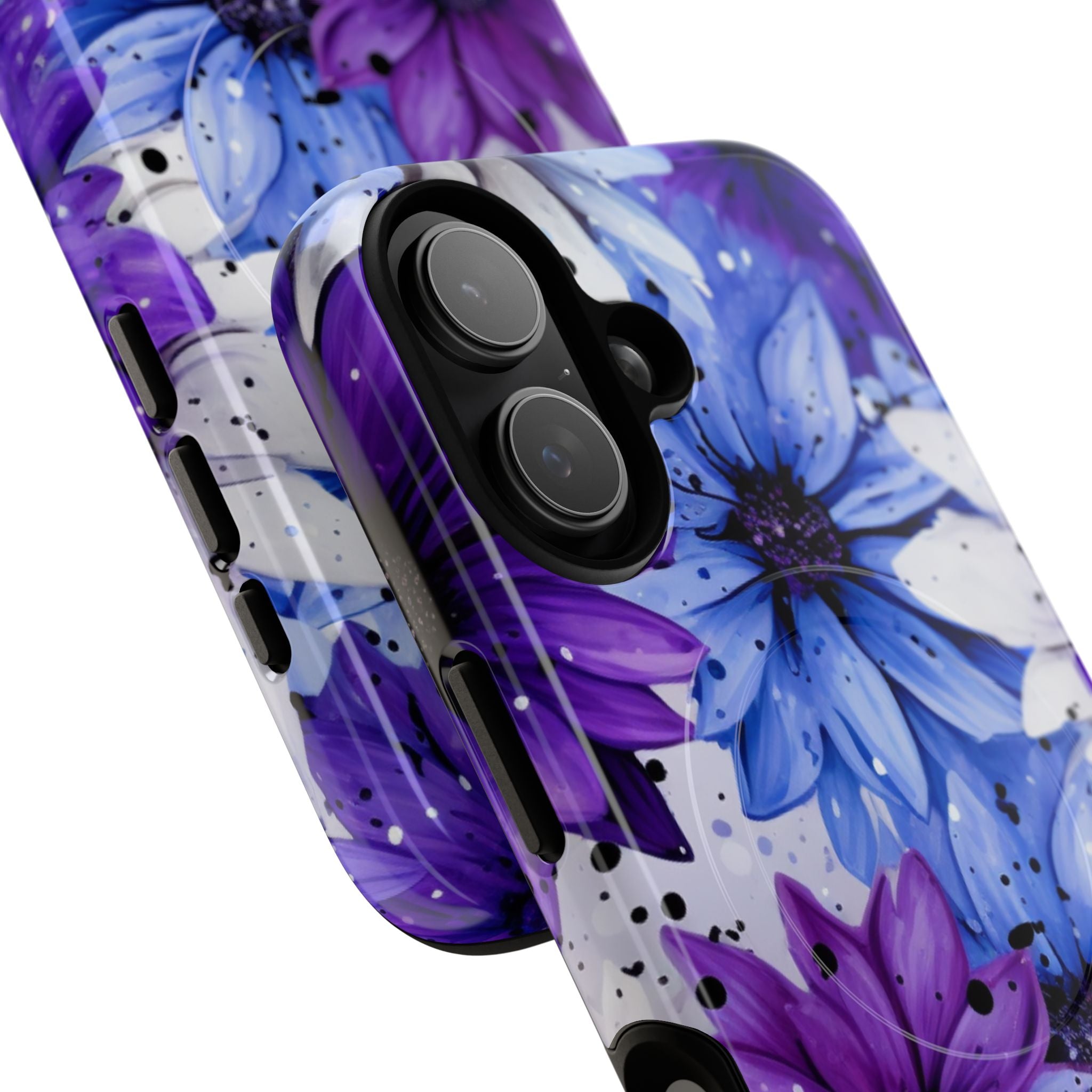Ink Splatter Blooms · Tough+ Custodia per iPhone · Magsafe