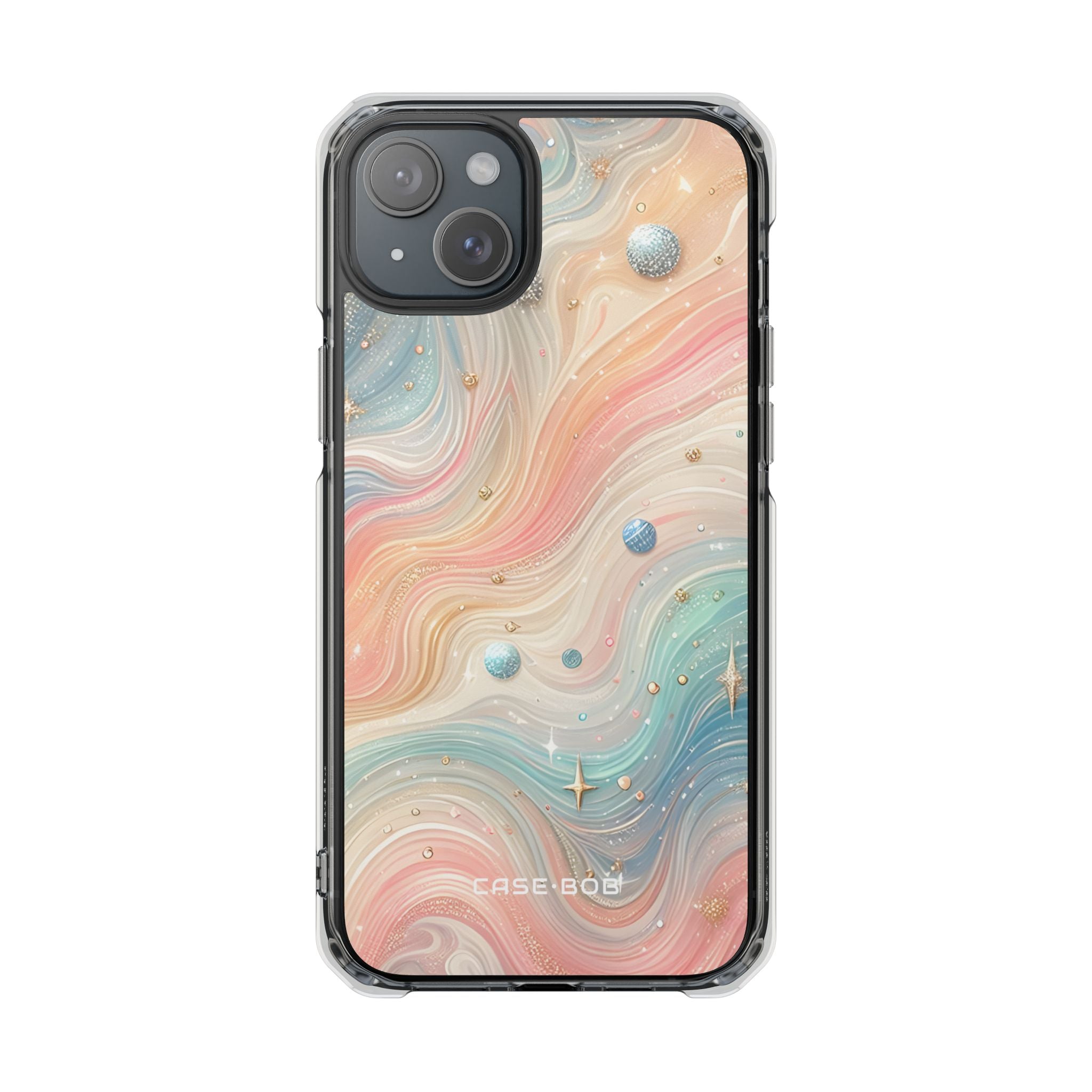 Iridescente Wervelingen iPhone 15 Plus Case - Impact