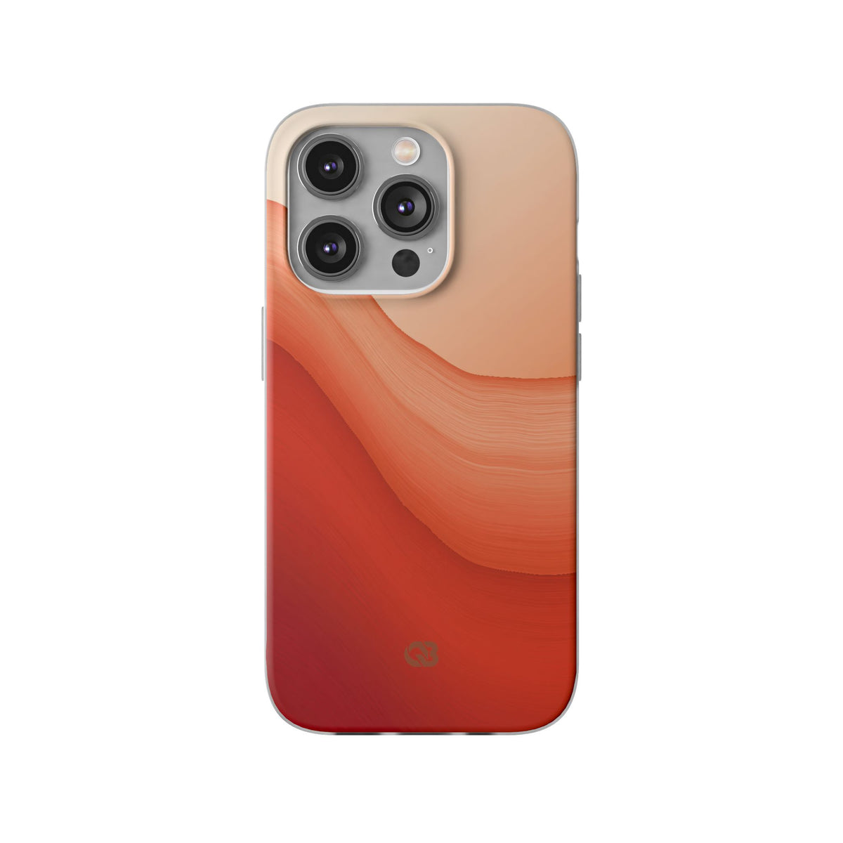 Terracotta Flow · Lite Phone Case for iPhone · Orange