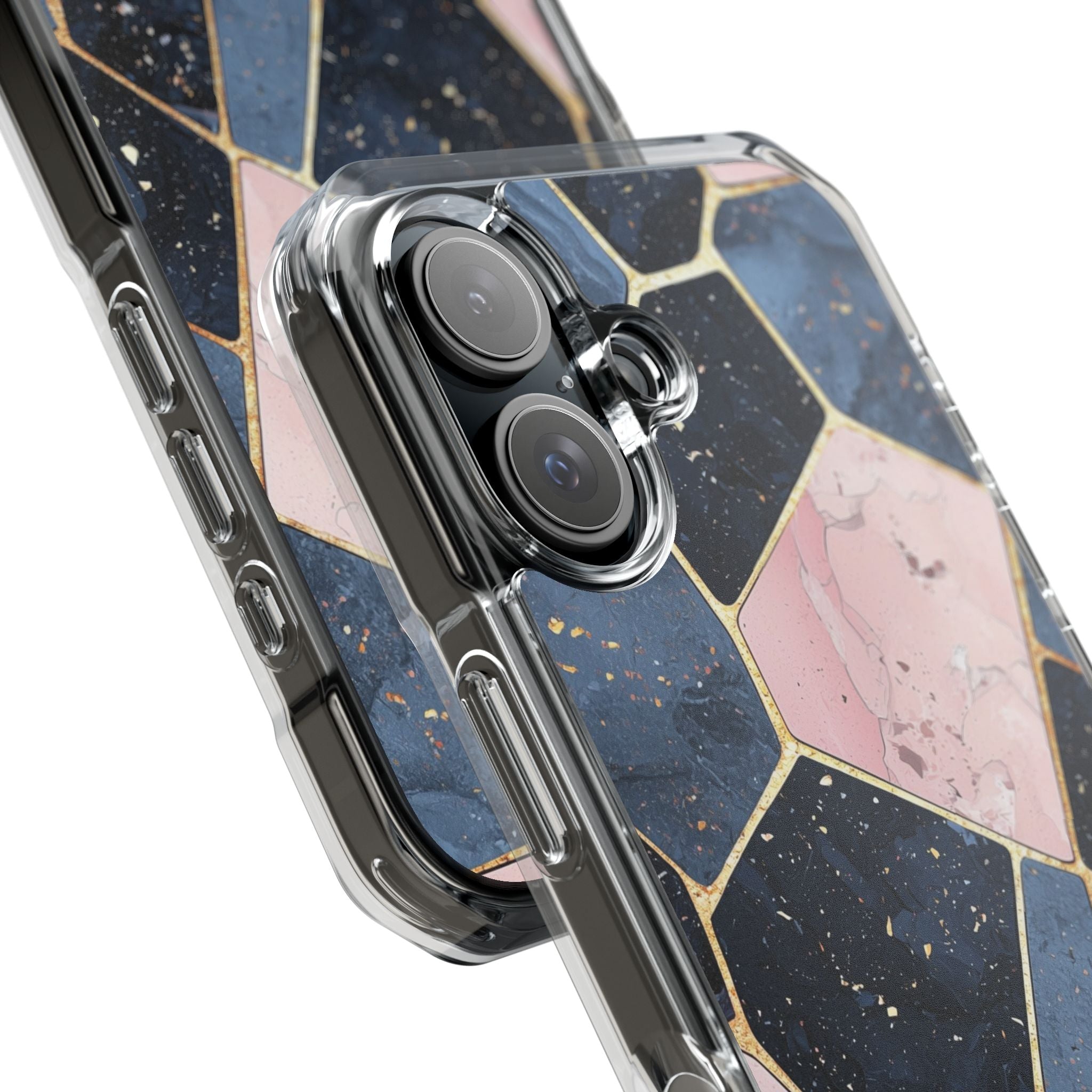 Golden Mosaic iPhone 16 Case - Impact - CASE•BOB