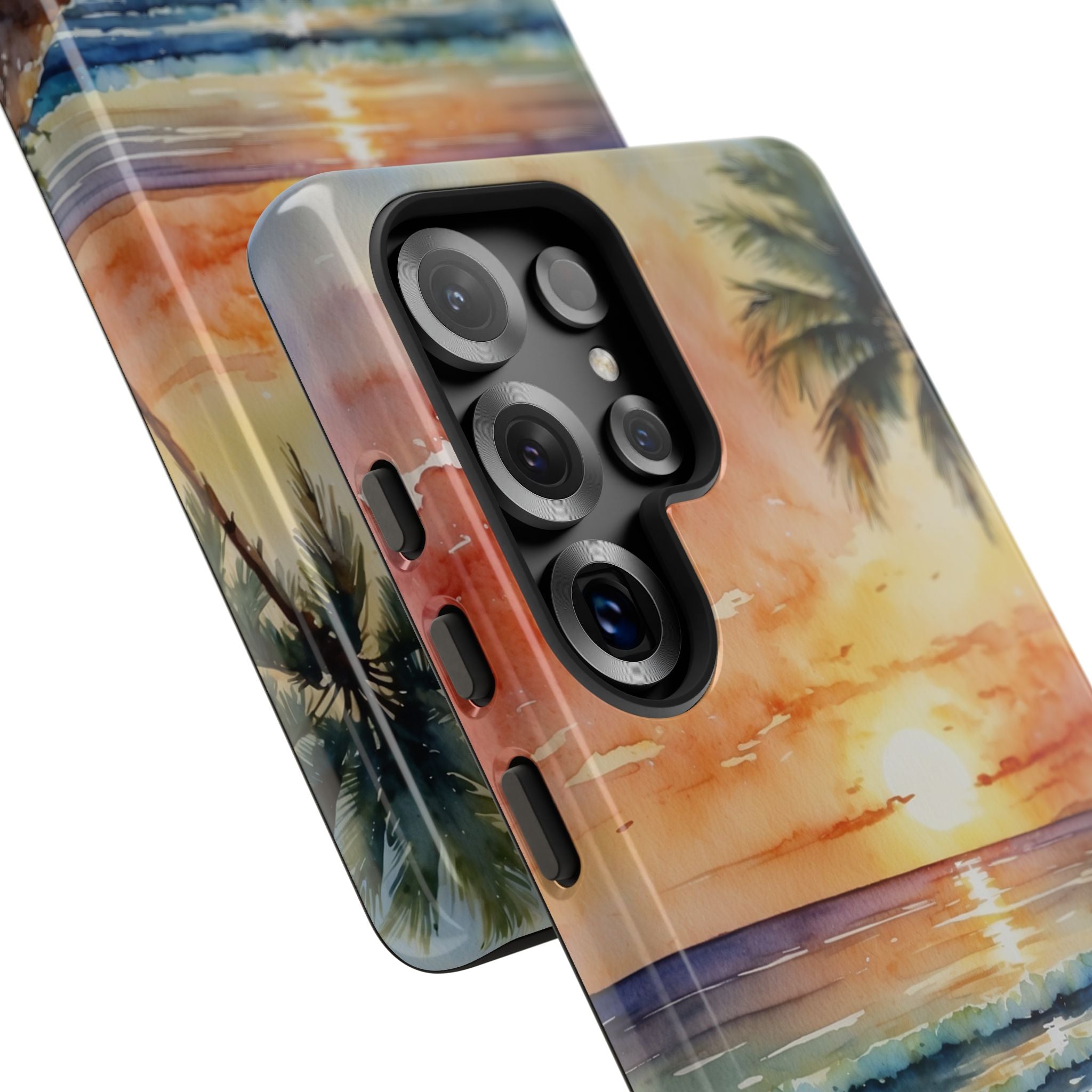 Sunset Palm Samsung S25 Ultra Case - Tough