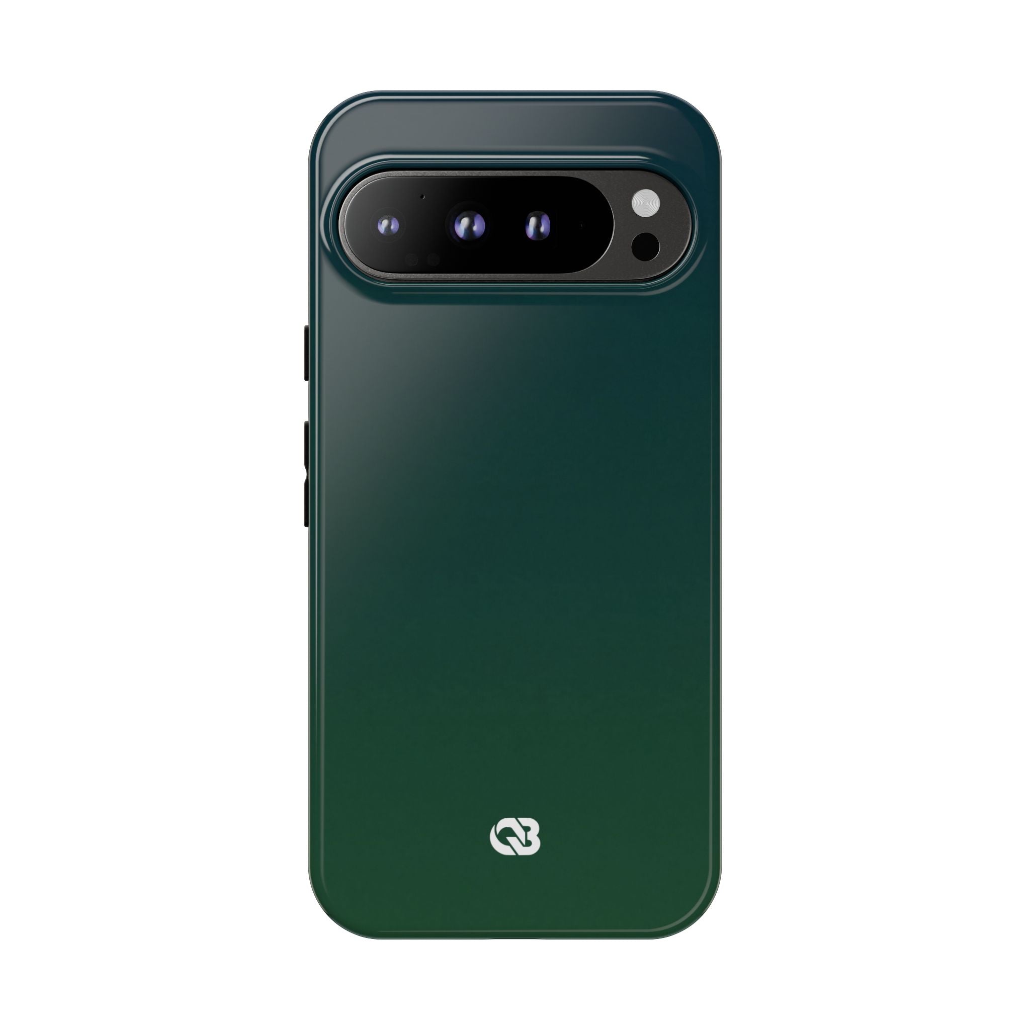 Green Tough Phone Case for Google Pixel - Midnight Pine Horizon