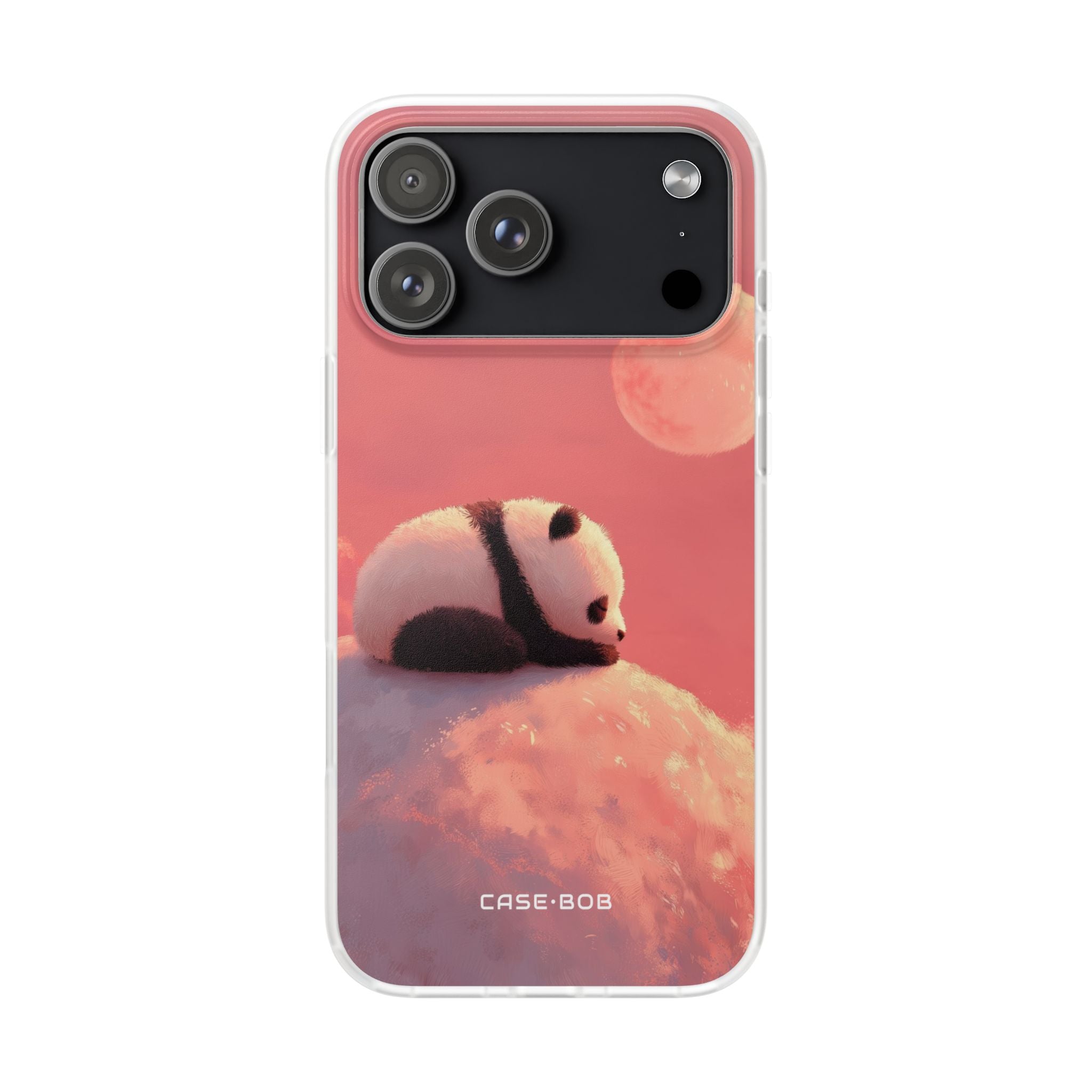 Panda Moonbeam iPhone 17 Pro Max Case - Soft - CASE•BOB