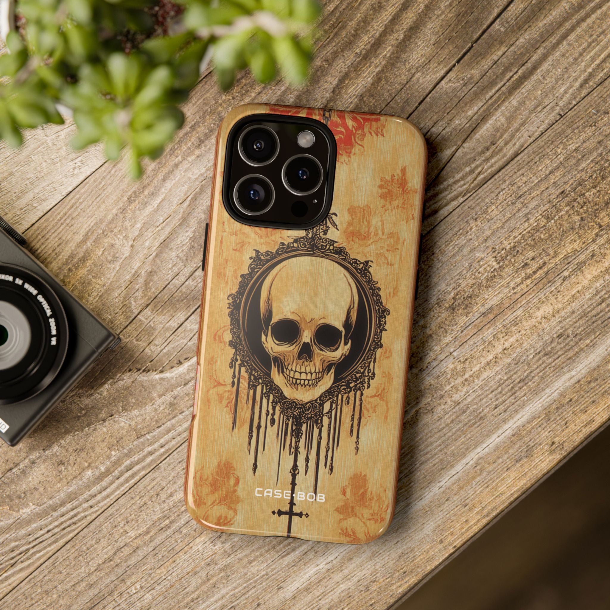Skull Pendant iPhone 16 Pro Max Case - Tough