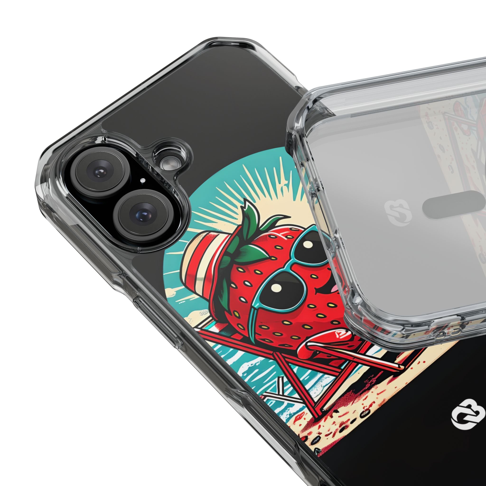 Ρετρό Παραλιακό Μούρο · Impact Θήκη για iPhone · Magsafe