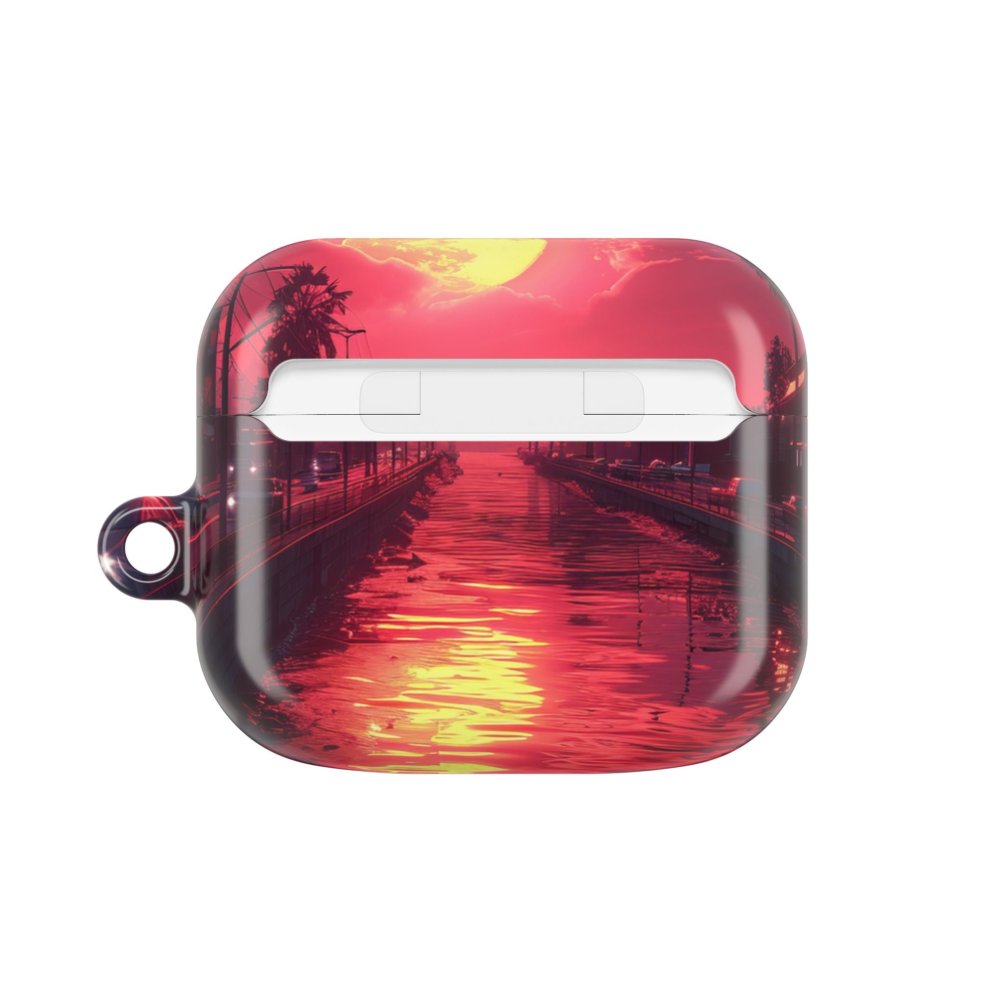 Yellow Moon Reflection - AirPods Case