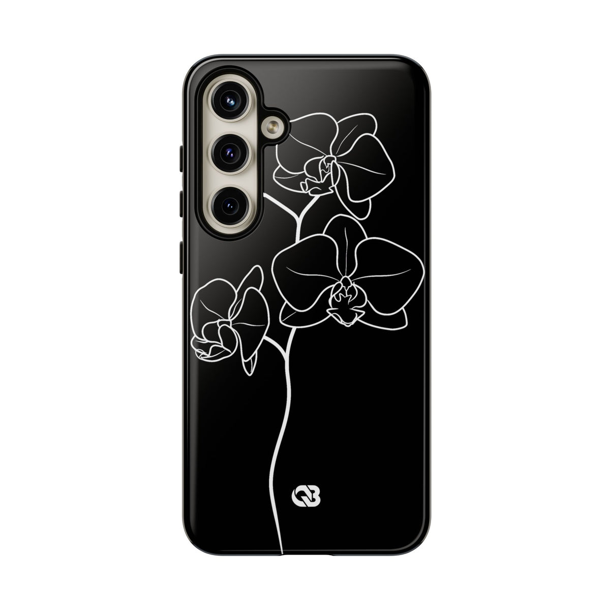 Midnight Orchid · Tough Phone Case for Samsung · Black