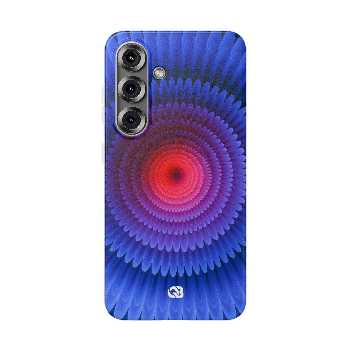 Radial Spectrum Bloom · Lite Phone Case for Samsung · Blue