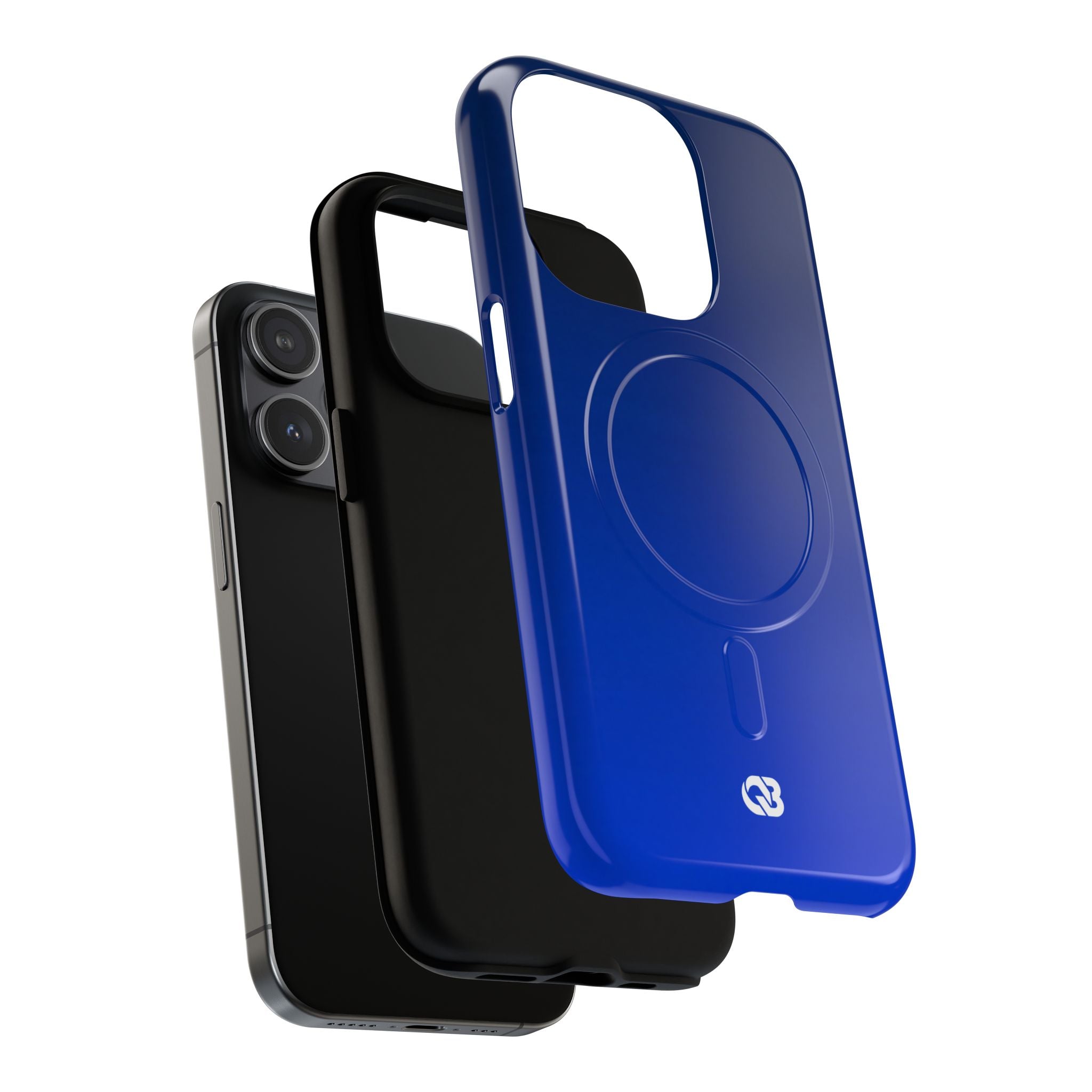 Blue Tough 2.0 Magsafe Phone Case for iPhone - Cobalt Depth Shift