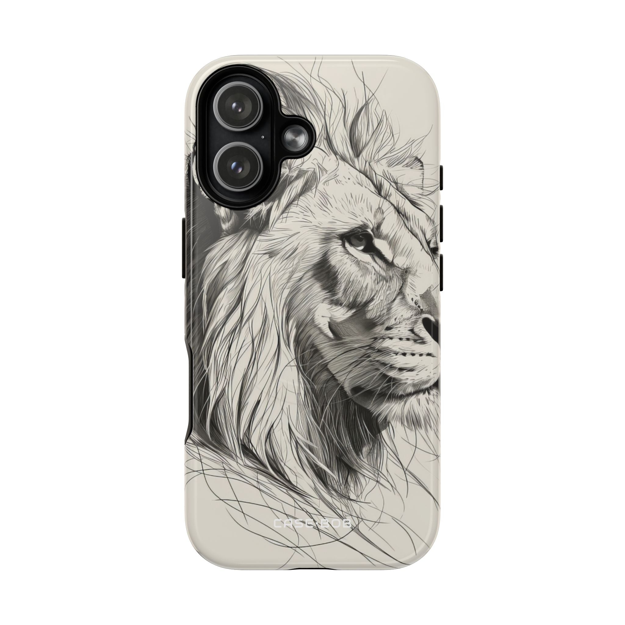 Lion Flow iPhone 17 Case - Tough+ - CASE•BOB