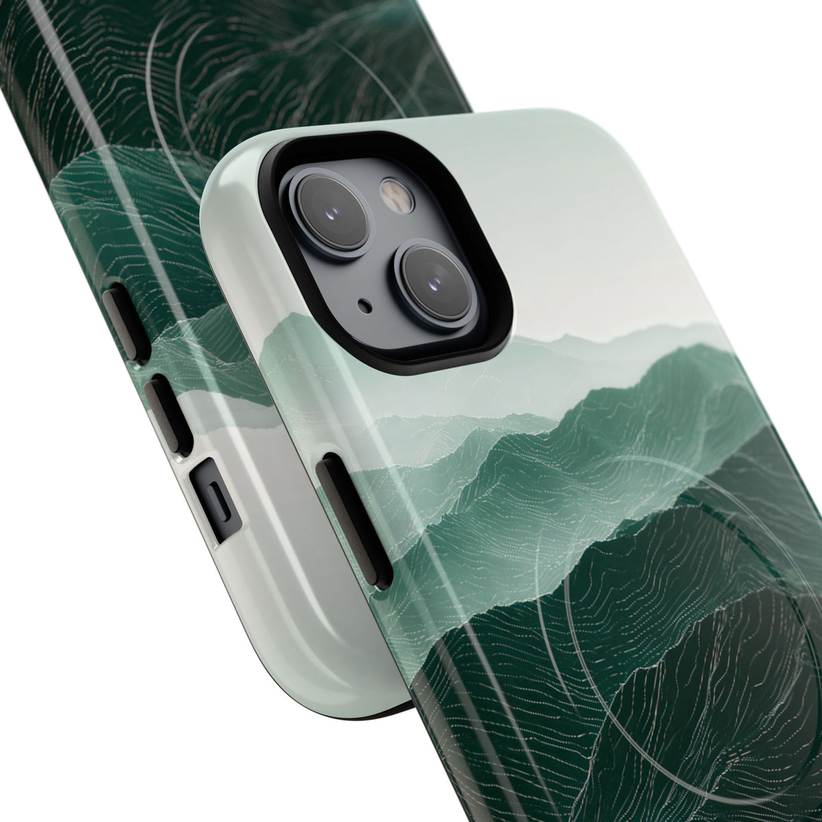 Alpine Mist · Tough 2.0 Magnetic Phone Case for iPhone · Green