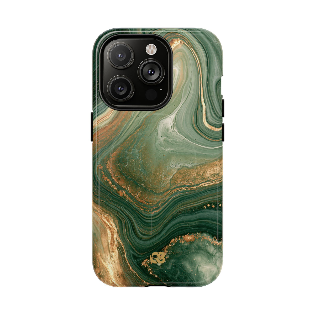 Jade Suminagashi · Tough 2.0 Magnetic Phone Case for iPhone · Green