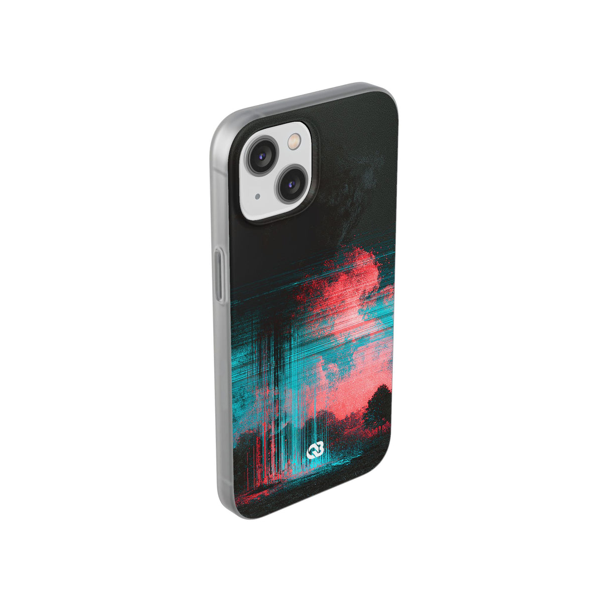 Digital Signal Drift · Lite Phone Case for iPhone · Black