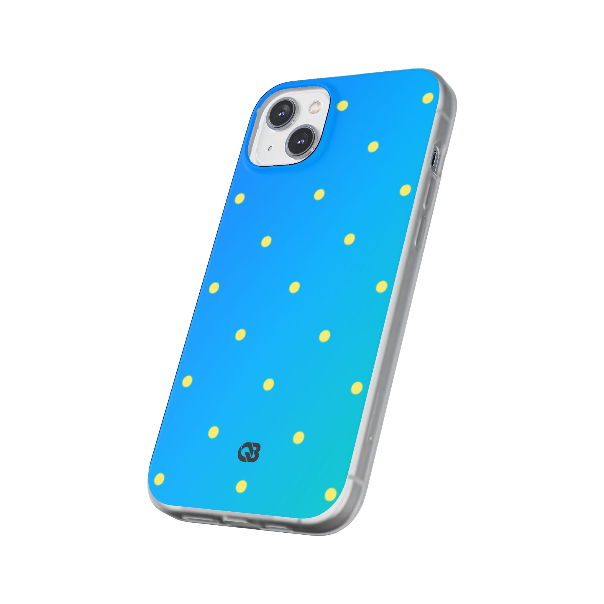 Cyan Sun Dots · Soft