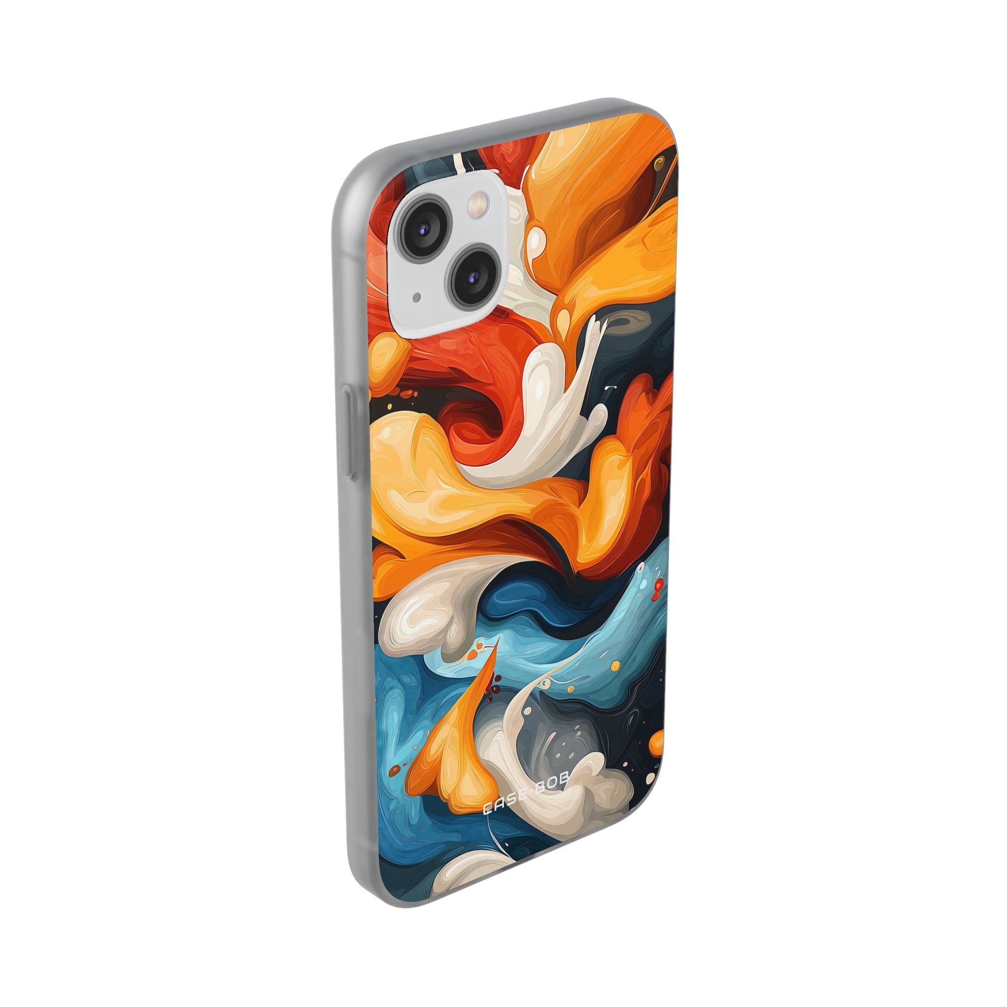 Crimson Ribbon iPhone 14 Plus hoesje - Soft