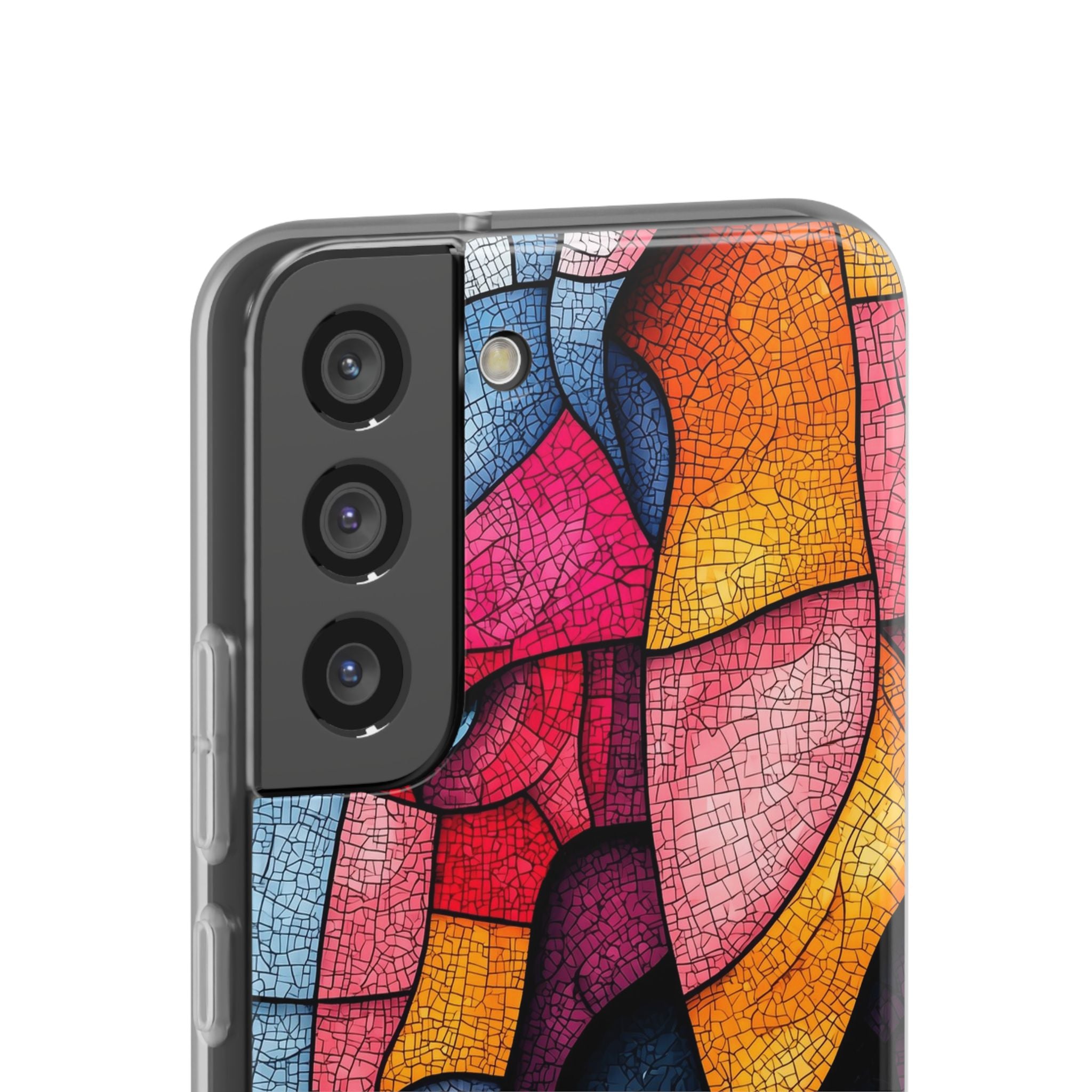 Elephant Mosaic Samsung S22 - Soft