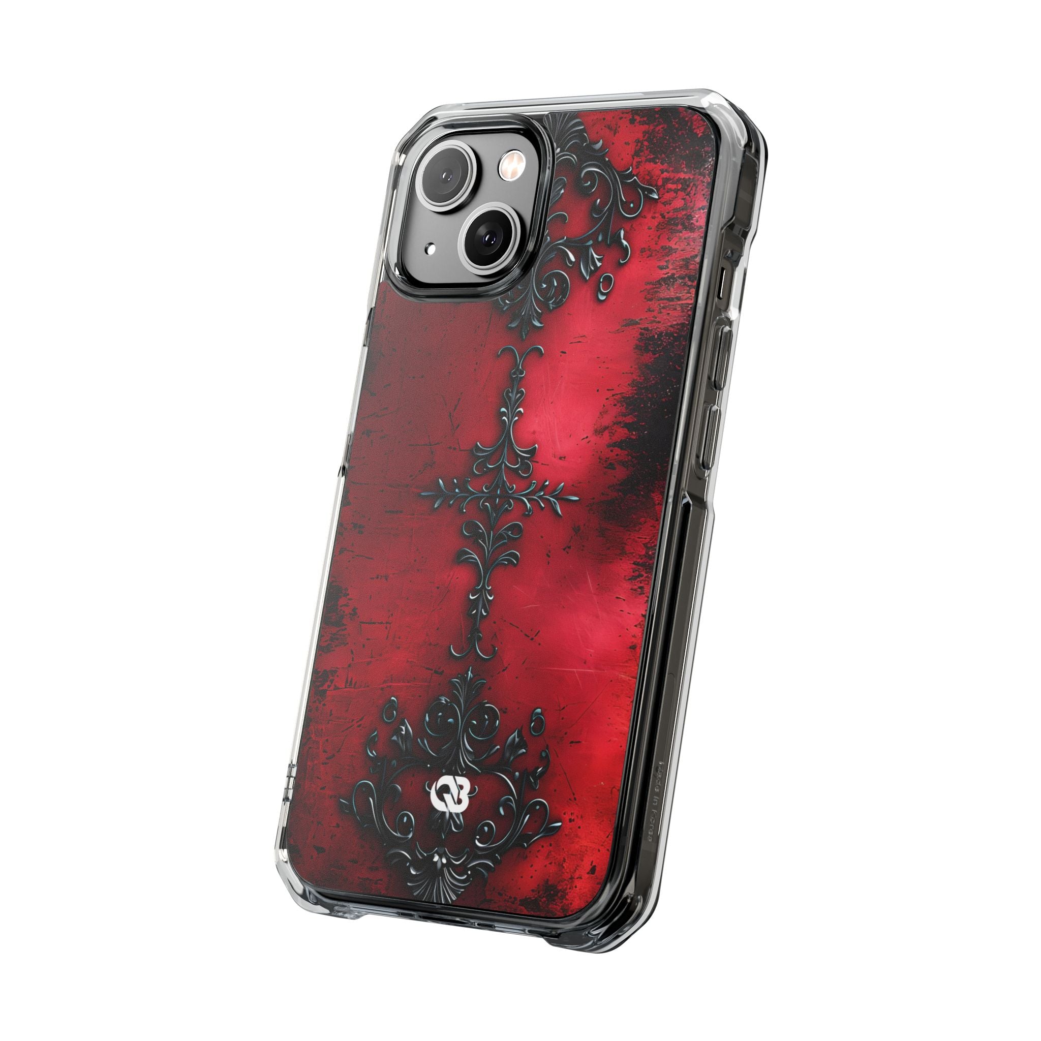 Crimson Gothic Filigree · Impact Phone Case for iPhone · Magsafe
