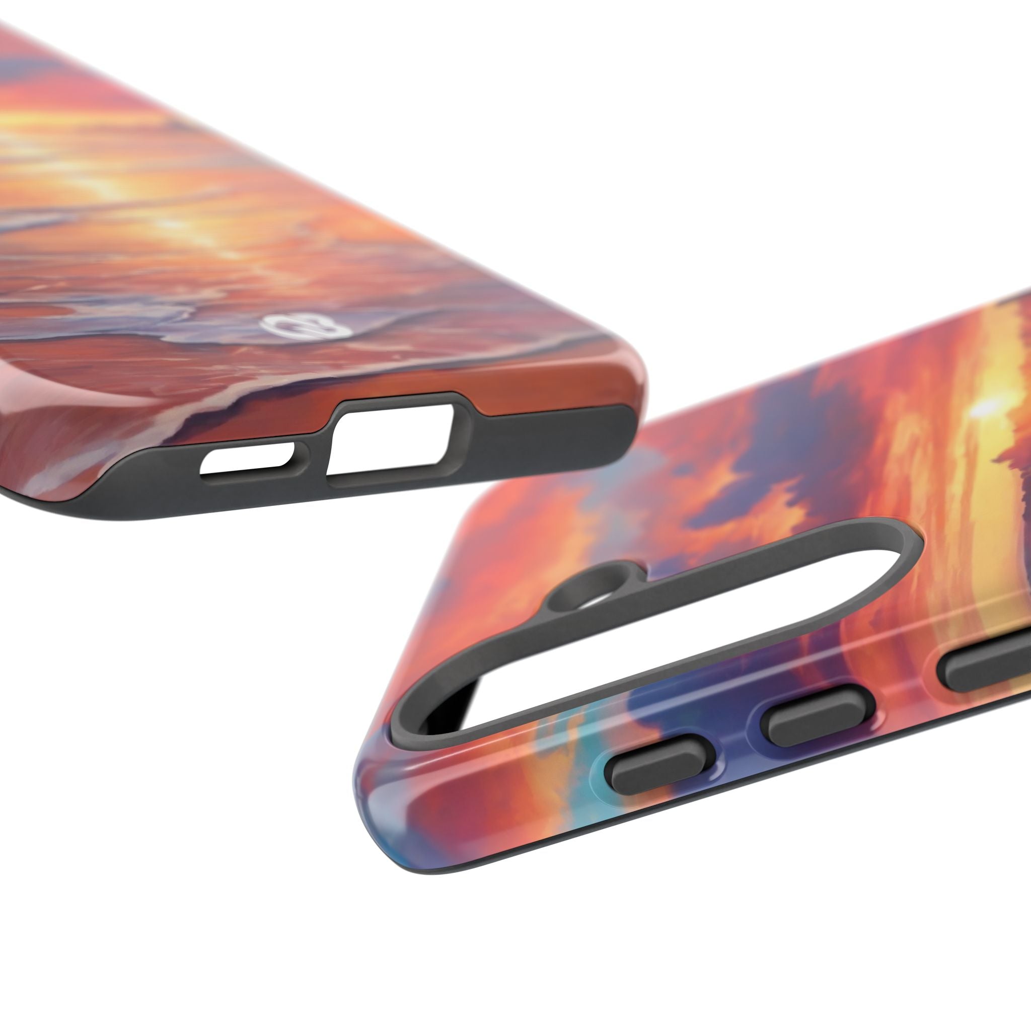Crimson Shore Horizon · Tough Phone Case for Samsung