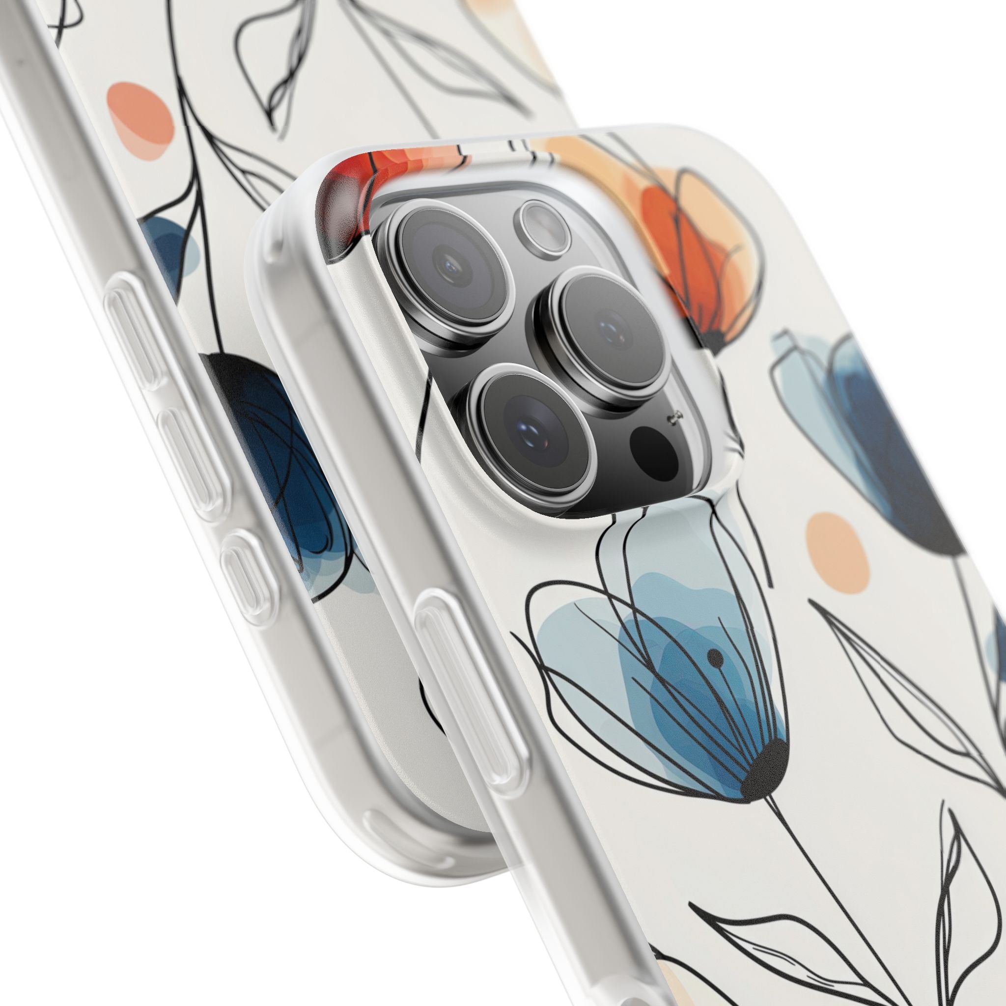 Ink Watercolor Tulips · Soft