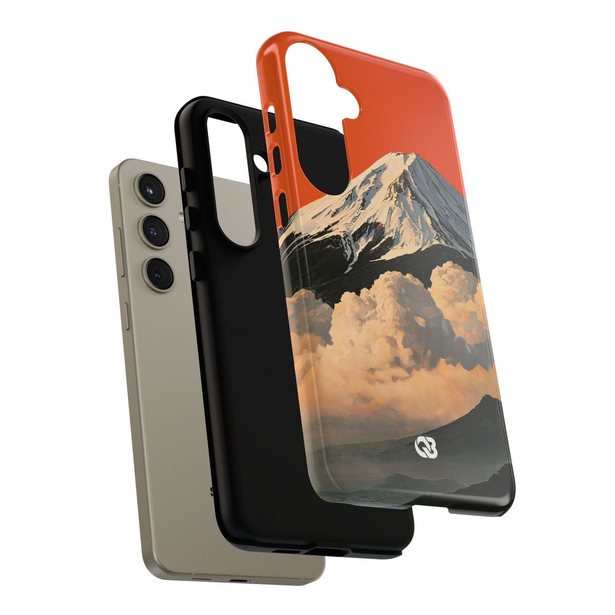 Sacred Peak Fuji · Tough Phone Case for Samsung · Orange