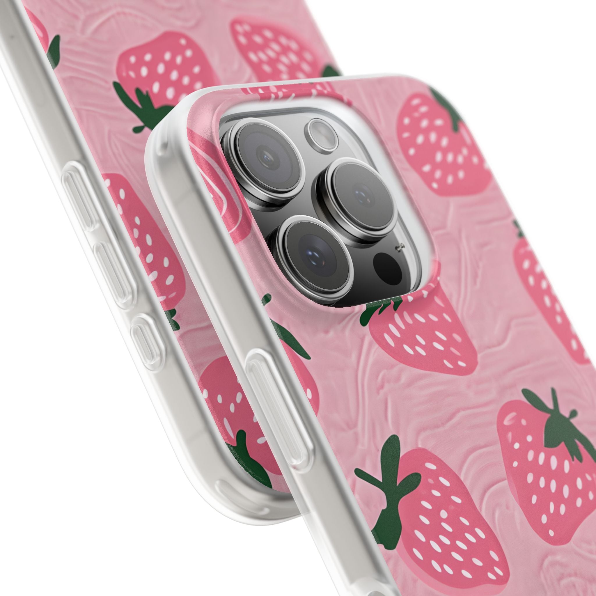 Blush Berry Punch · Soft Phone Case for iPhone