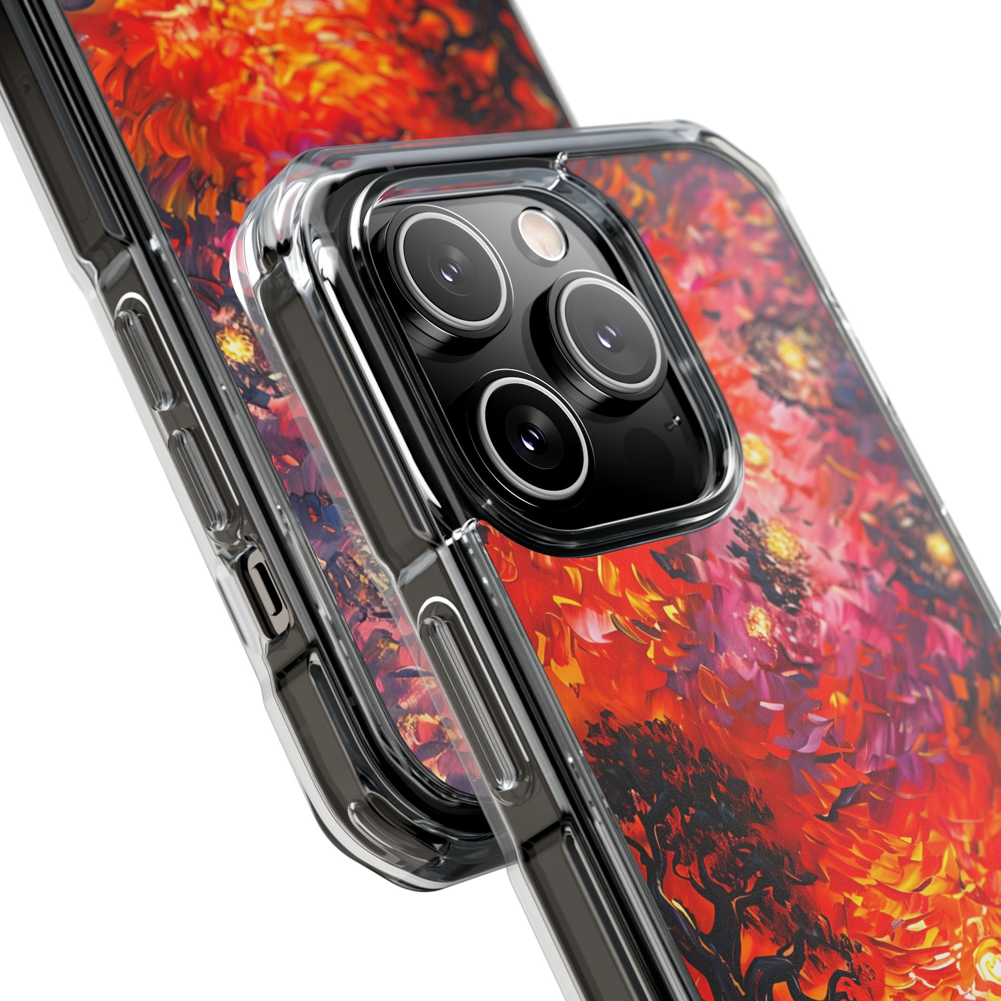 Molten Sky Tree · Impact Coque de téléphone pour iPhone · Magsafe