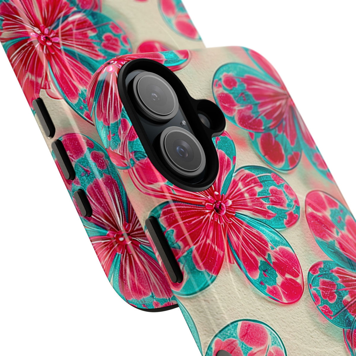 Lucite Jelly Bloom · Tough 2.0 Magnetic Phone Case for iPhone · Pink