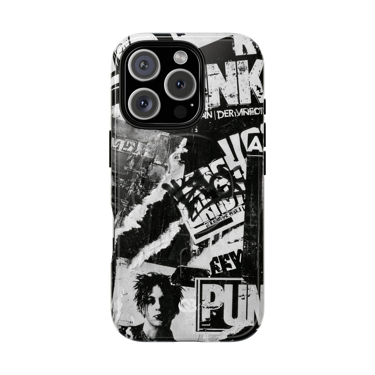 Underground Punk Collage · Tough 2.0 Magnetic Phone Case for iPhone · Black