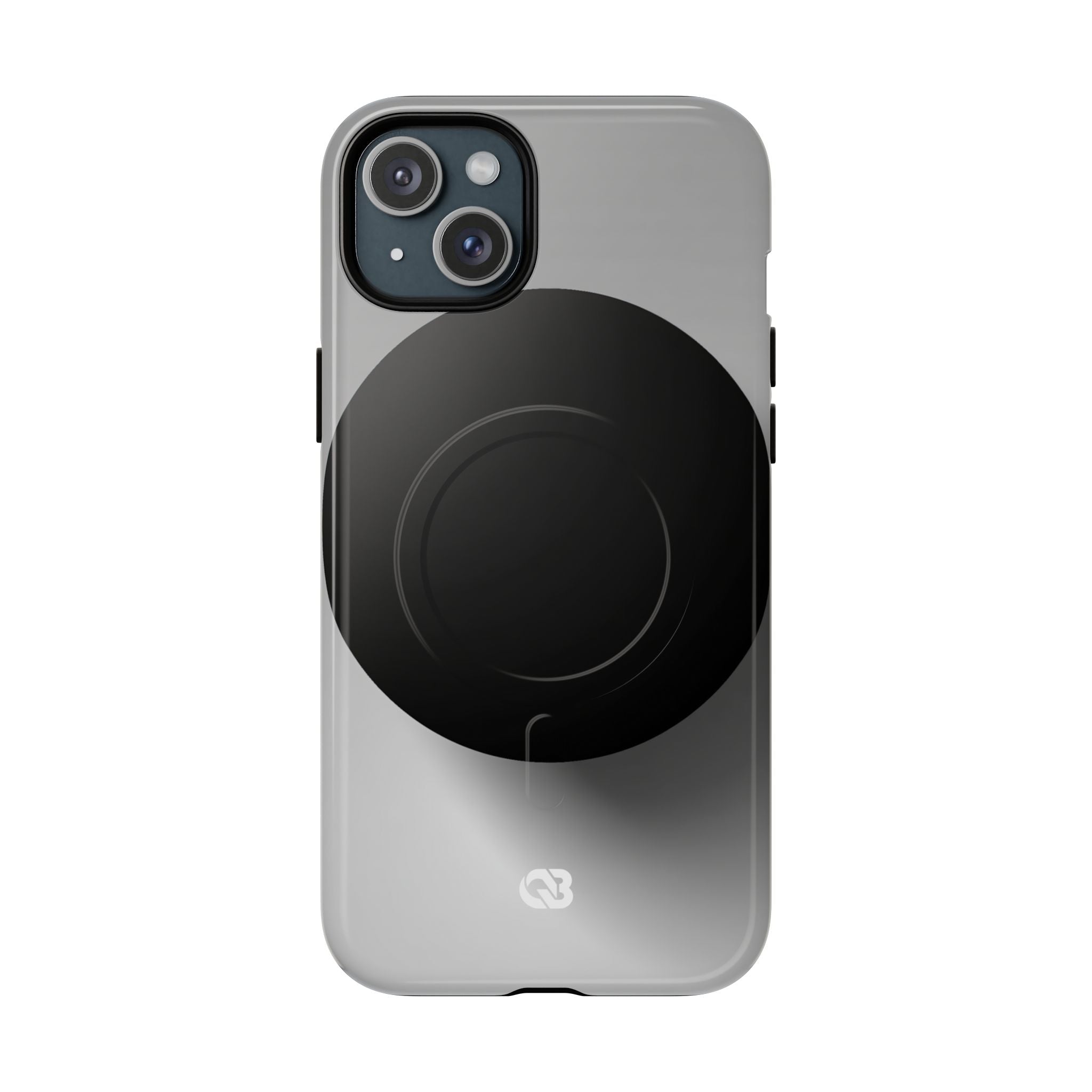 Grey Tough 2.0 Magsafe Phone Case for iPhone - Matte Onyx Sphere