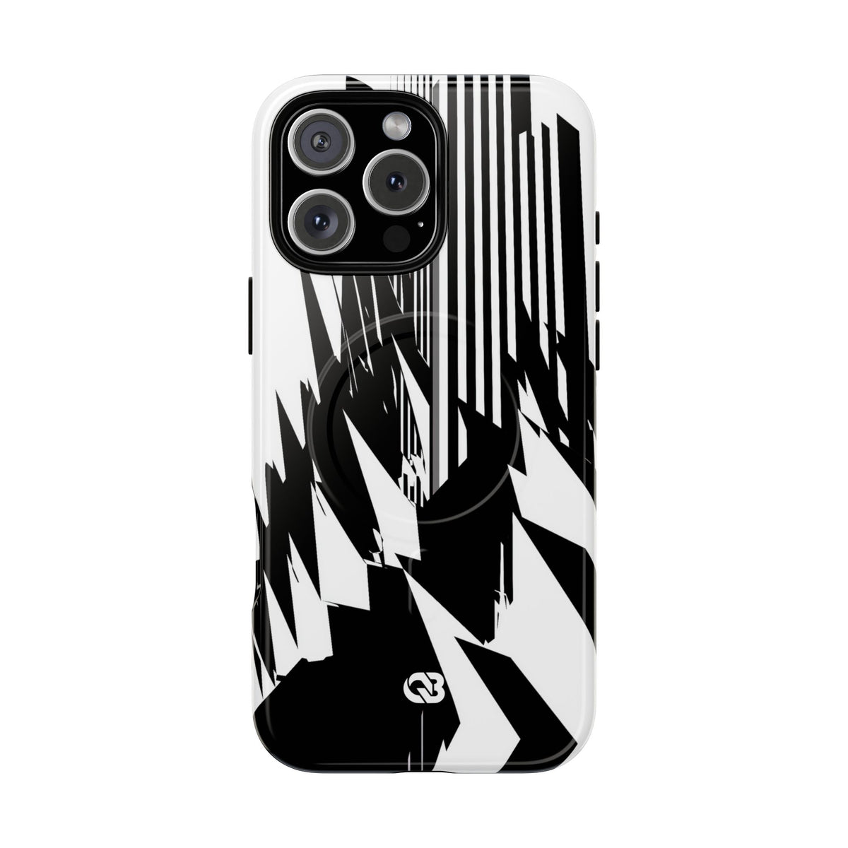 Orbital Spire · Tough 2.0 Magnetic Phone Case for iPhone · Black